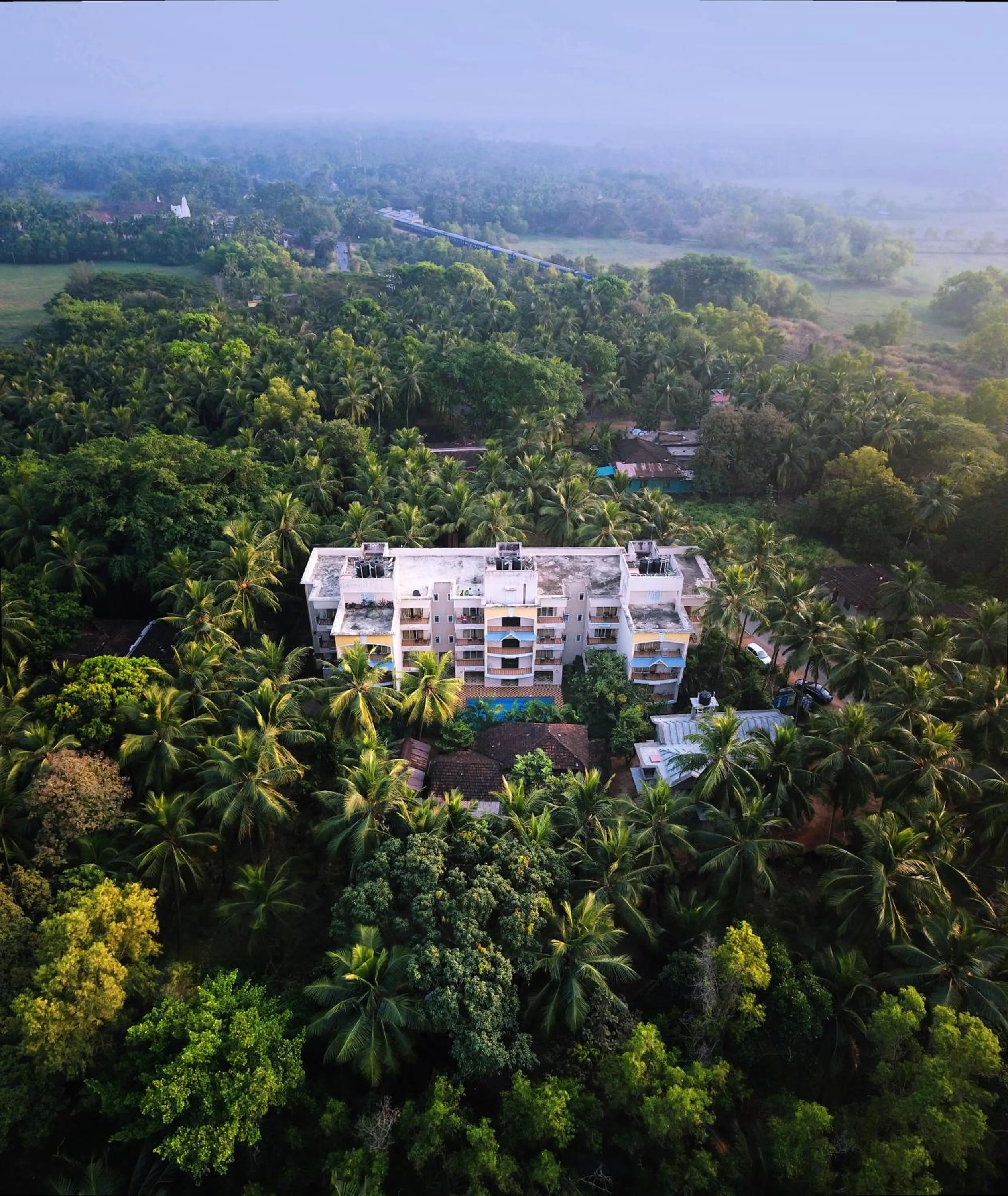 Property building in TreeHouse Blue Hotel & Serviced Apartments