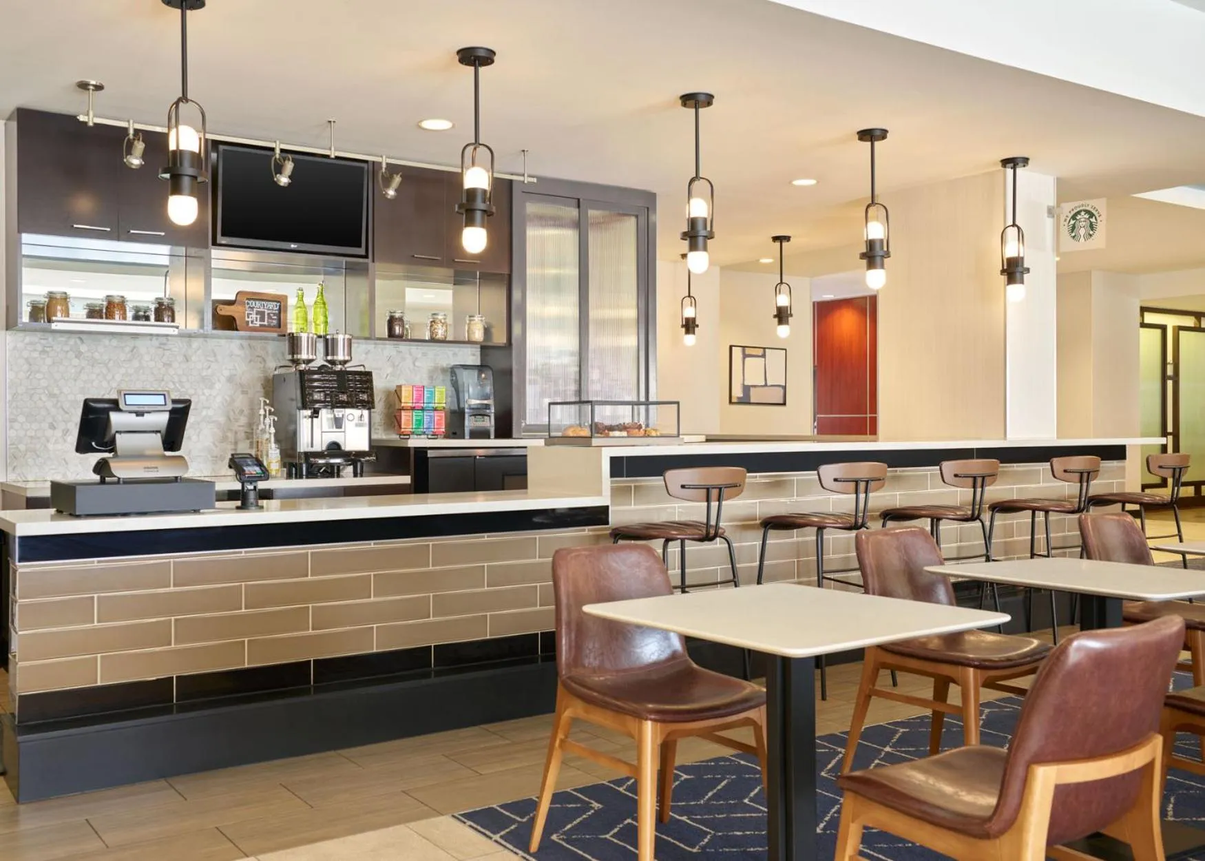 Breakfast in Courtyard Culver City Los Angeles