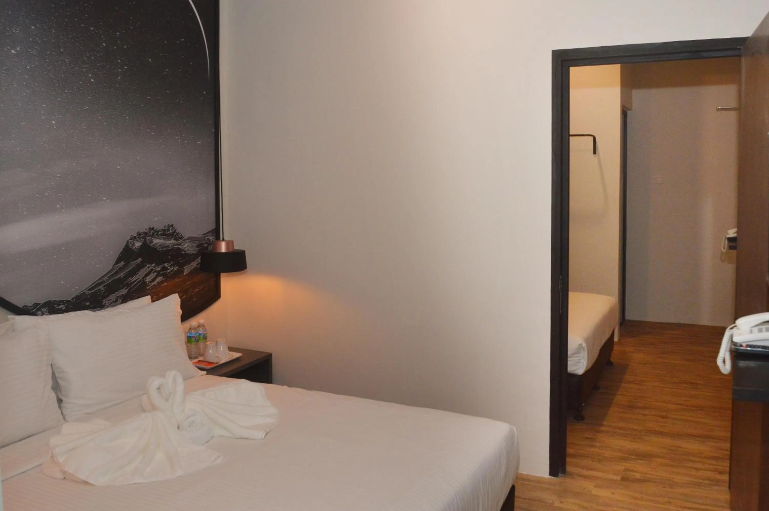 Bed in De Luna Hotel Sri Petaling