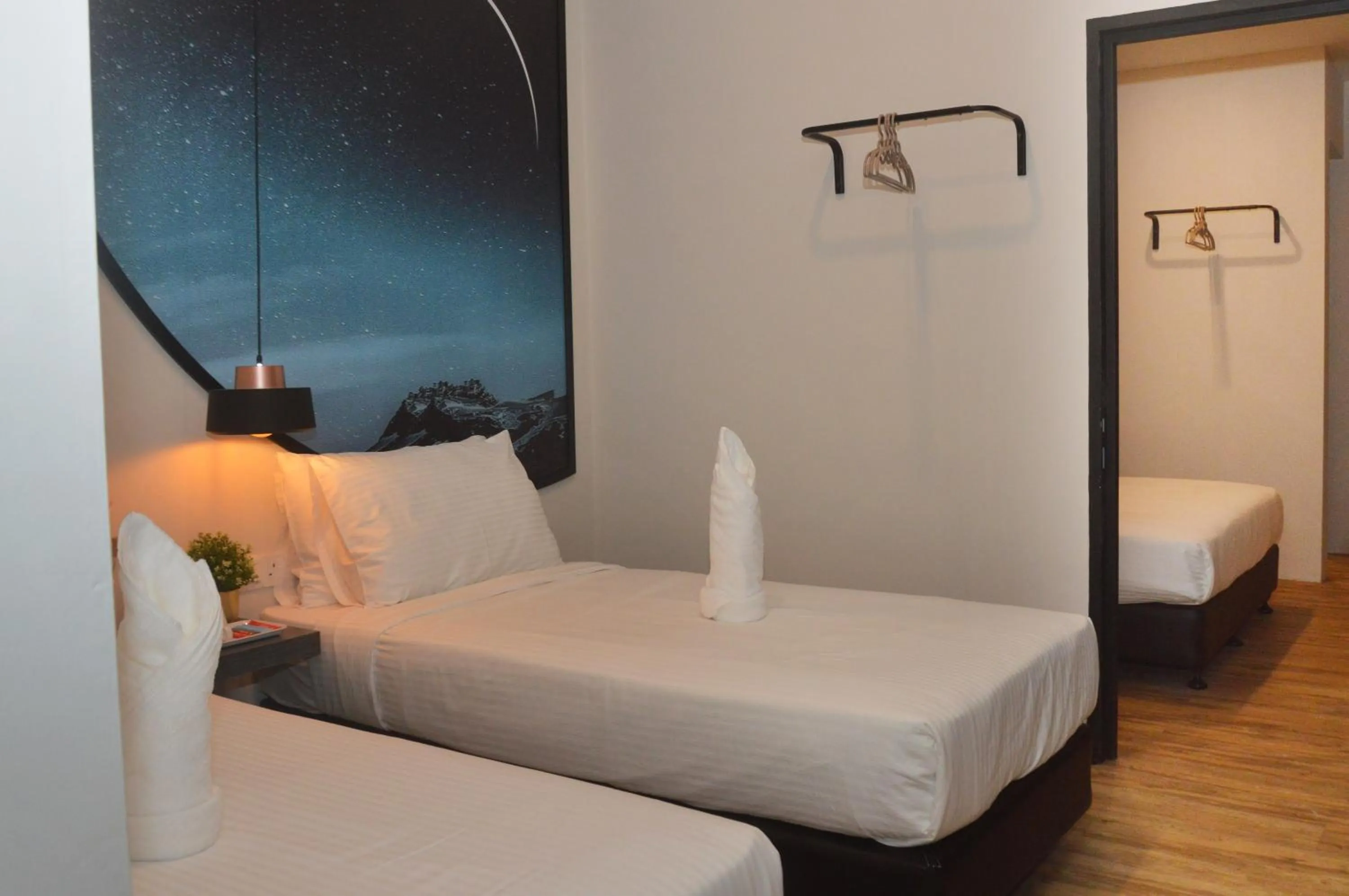 Bed in De Luna Hotel Sri Petaling