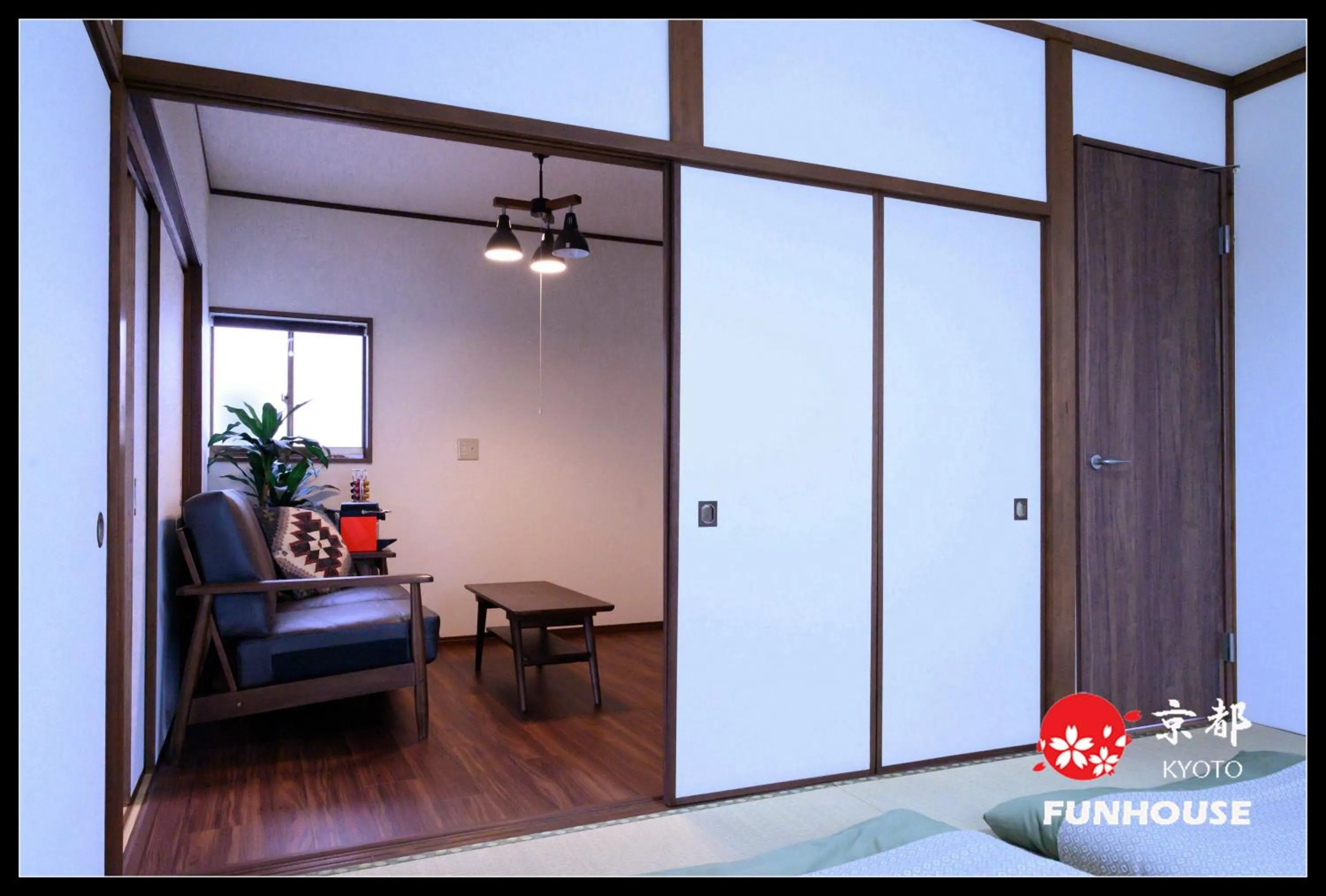 Seating area in Funhouse Kaori