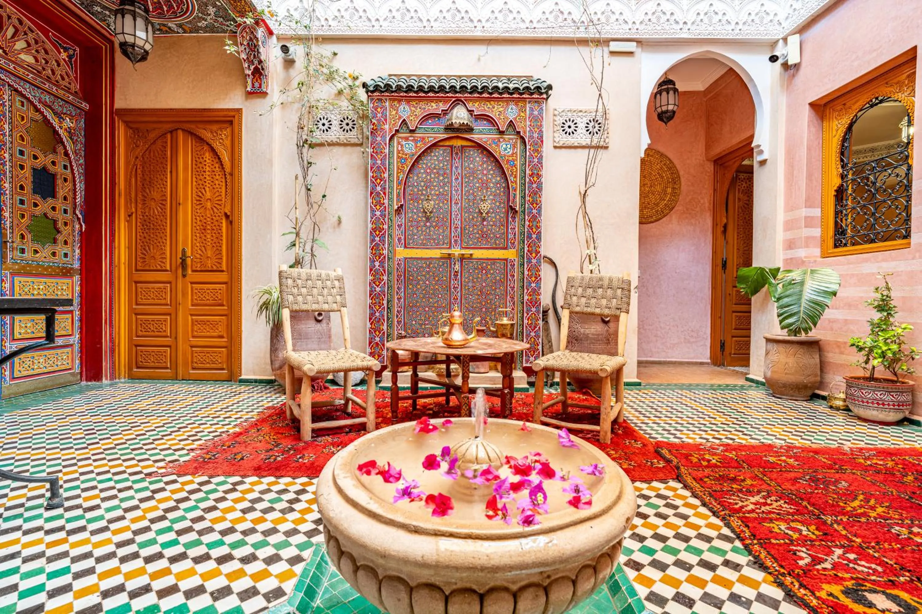 Lobby or reception in RIAD VILLA SIDI BABA