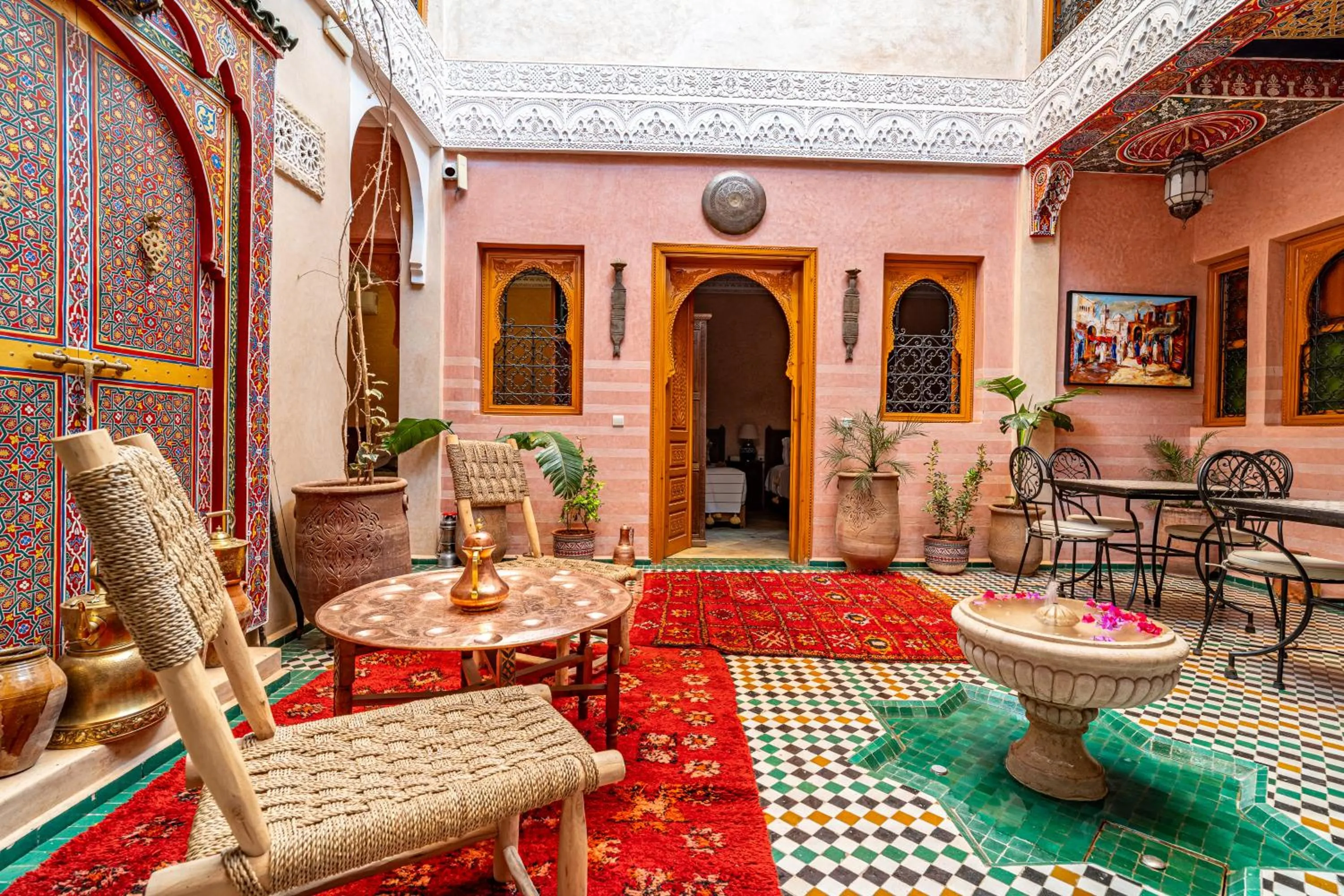 Lobby or reception in RIAD VILLA SIDI BABA