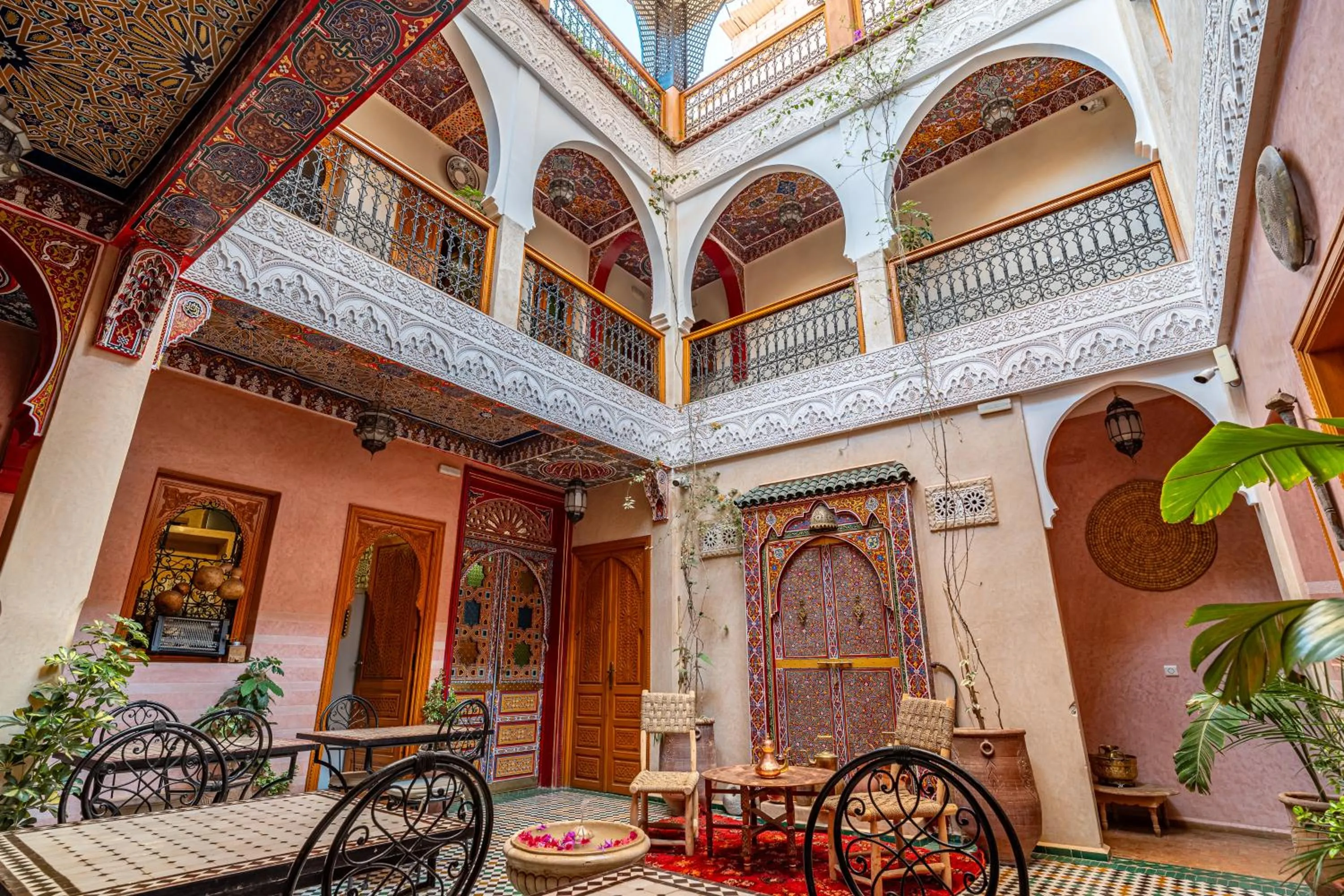 Lobby or reception in RIAD VILLA SIDI BABA