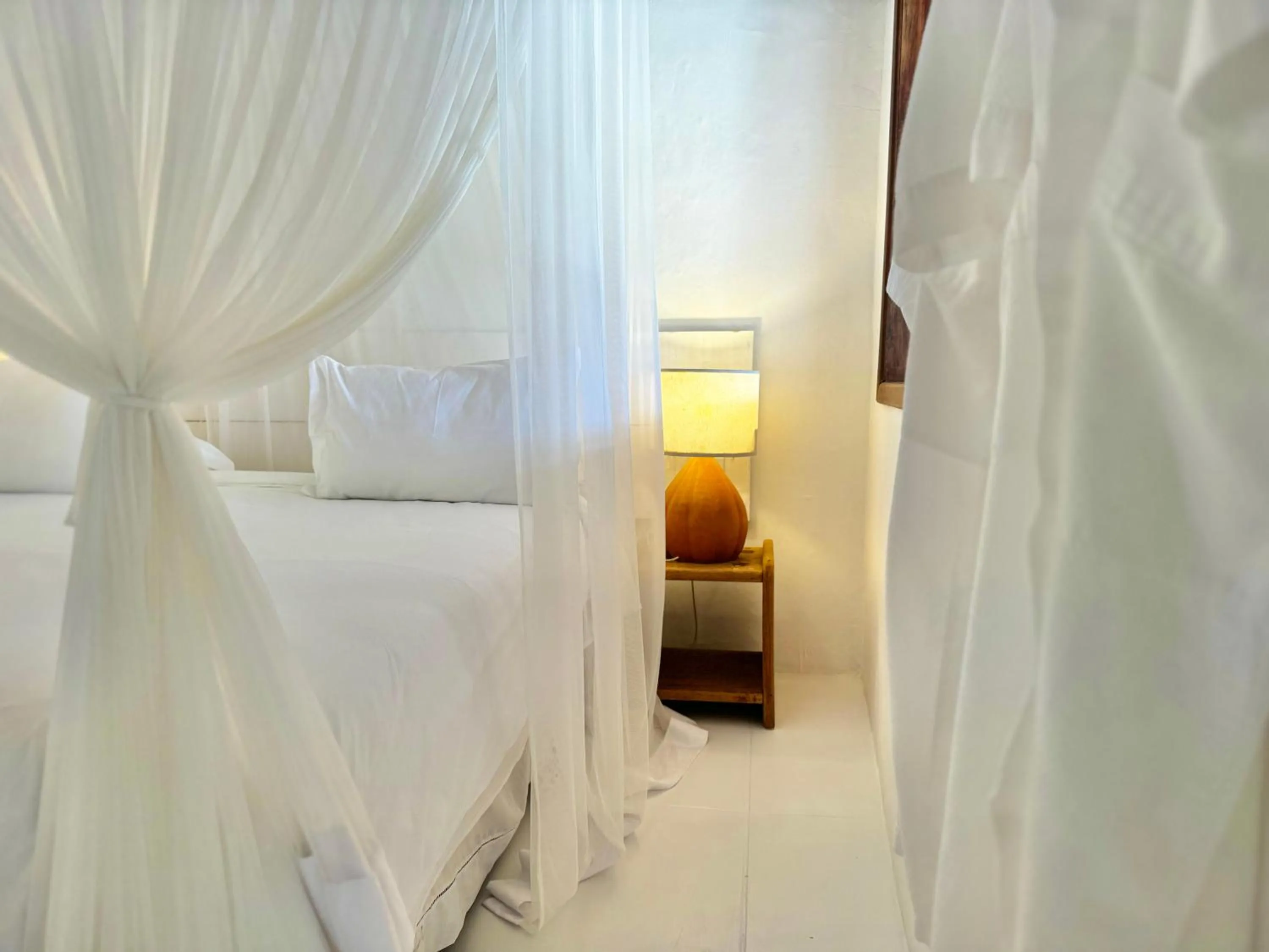 Bed in Casa Rabanete Trancoso