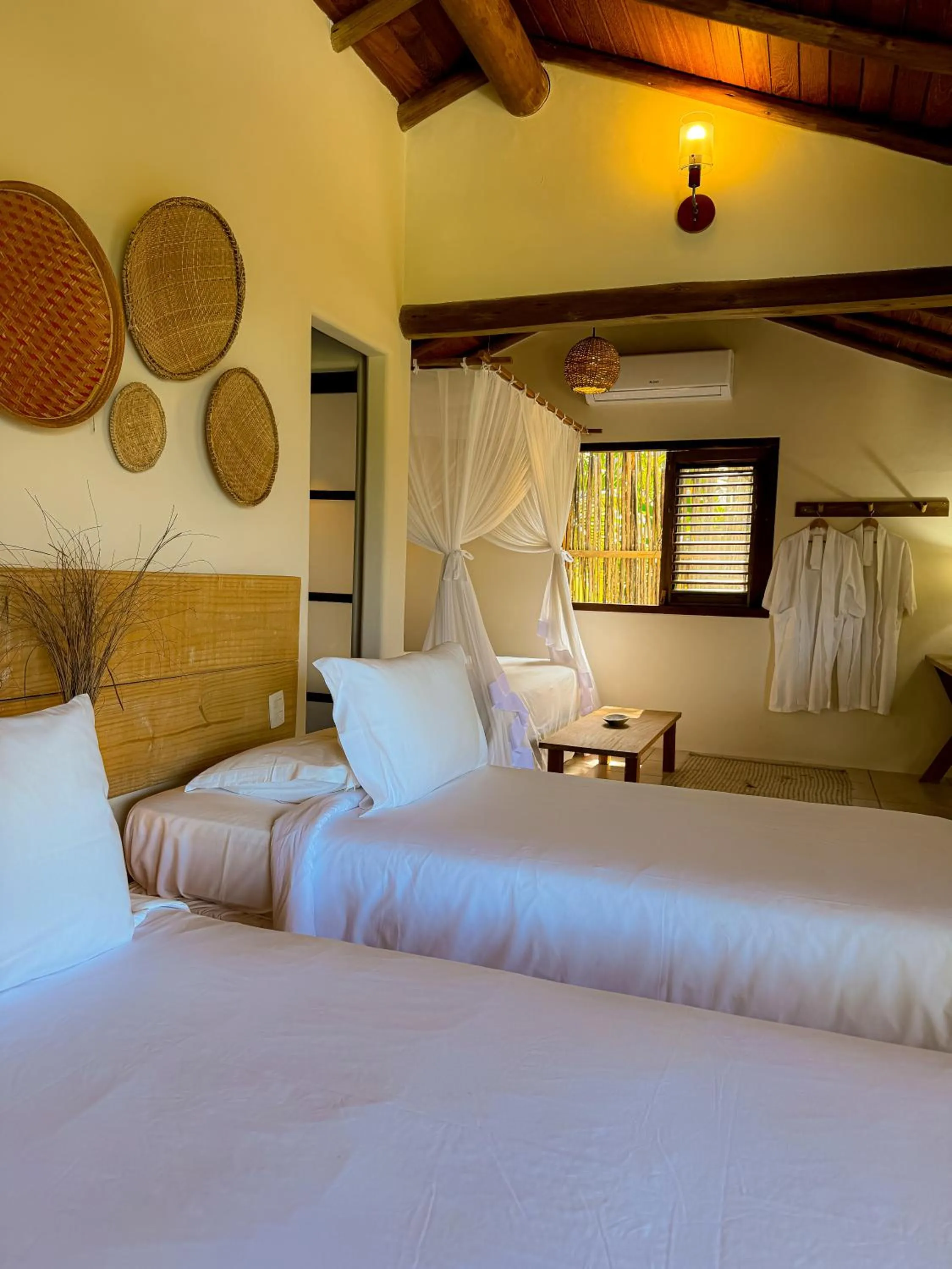 Bed in Casa Rabanete Trancoso