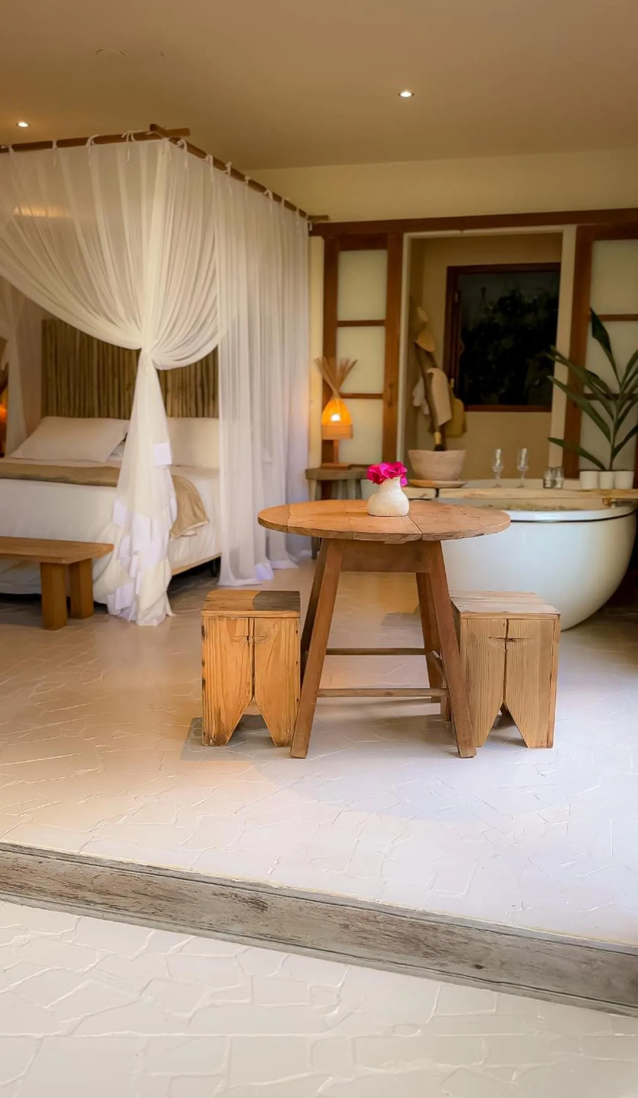 Bed in Casa Rabanete Trancoso