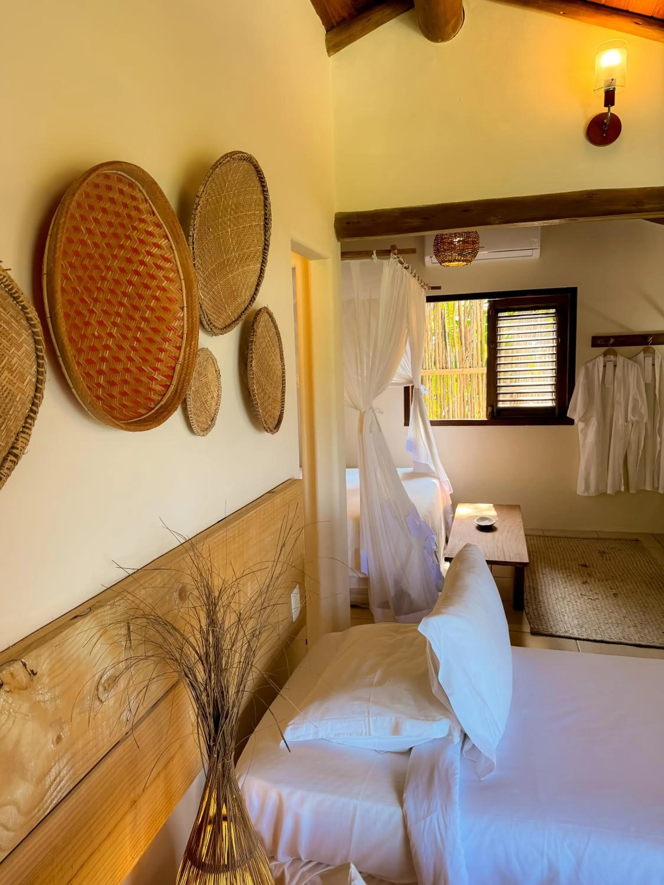 Bed in Casa Rabanete Trancoso