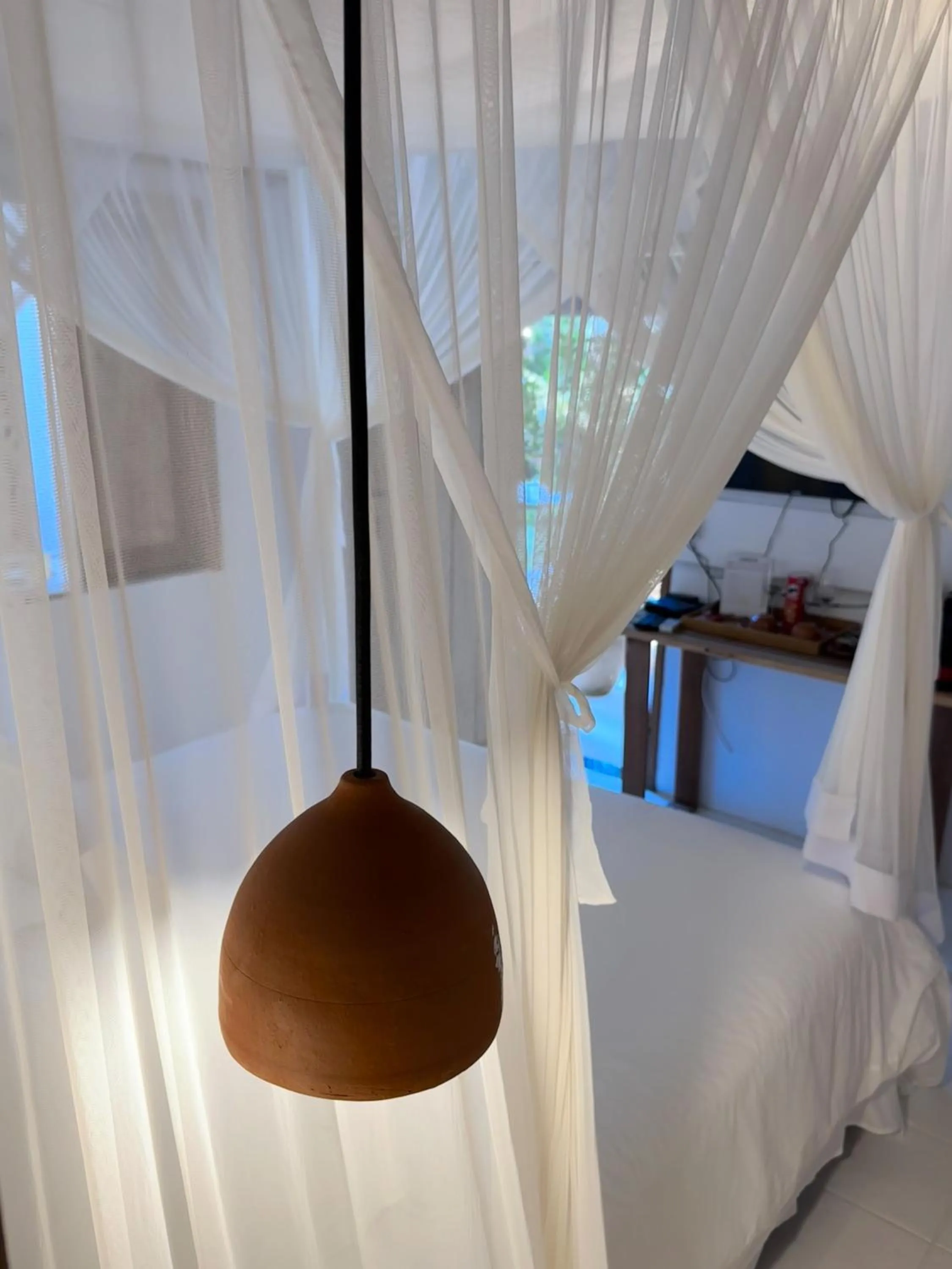 Bed in Casa Rabanete Trancoso