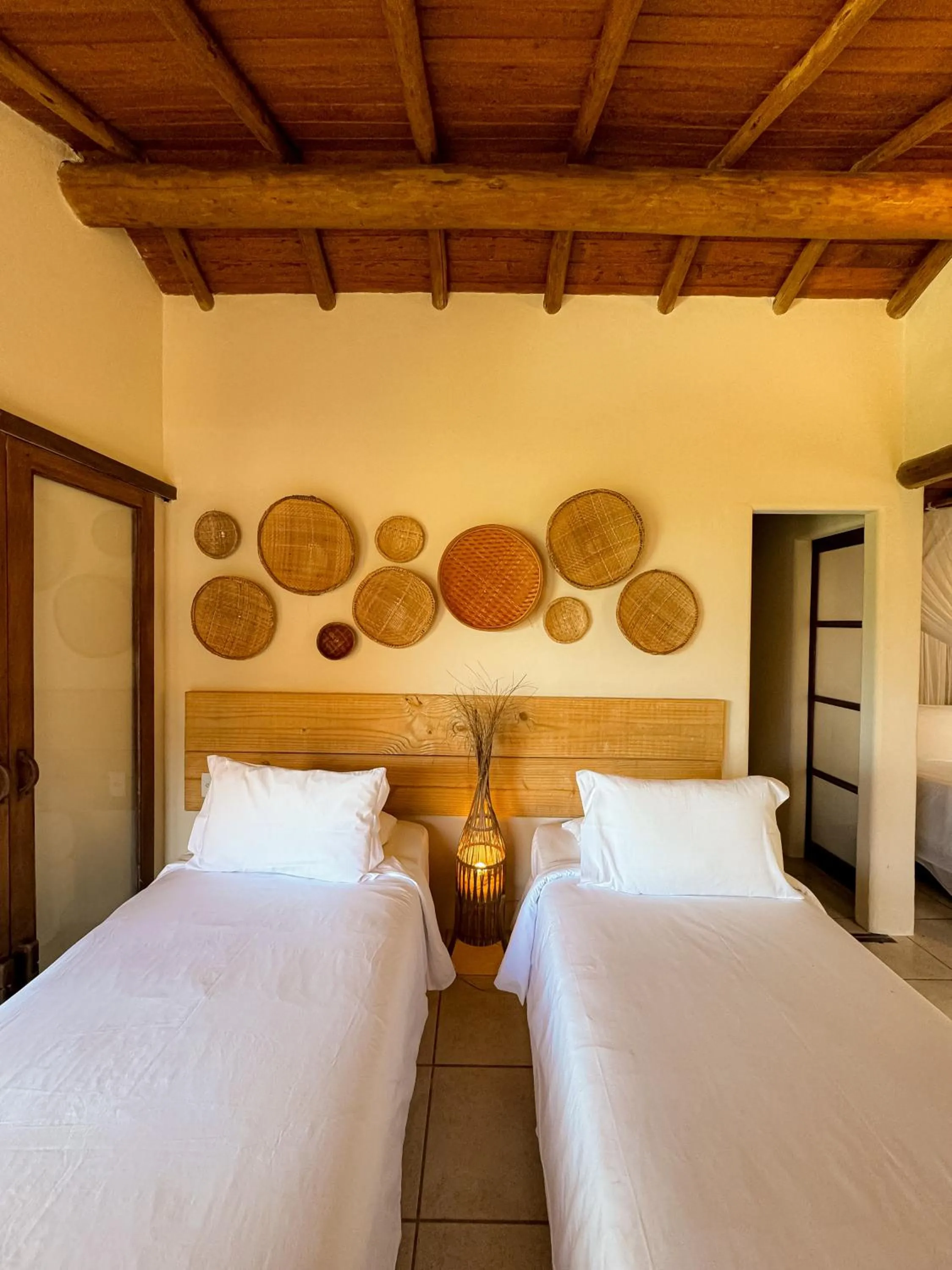 Bed in Casa Rabanete Trancoso