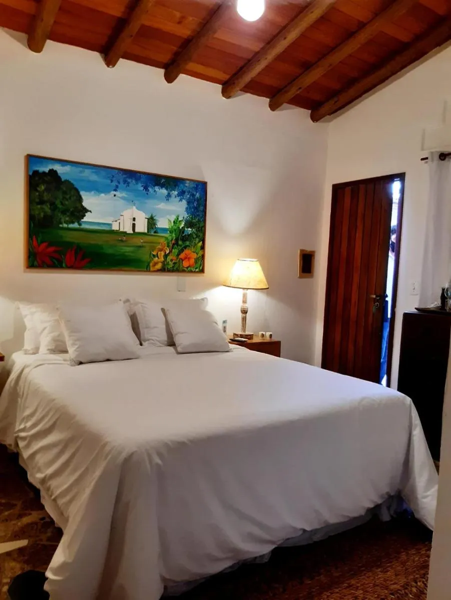 Bed in Casa Rabanete Trancoso