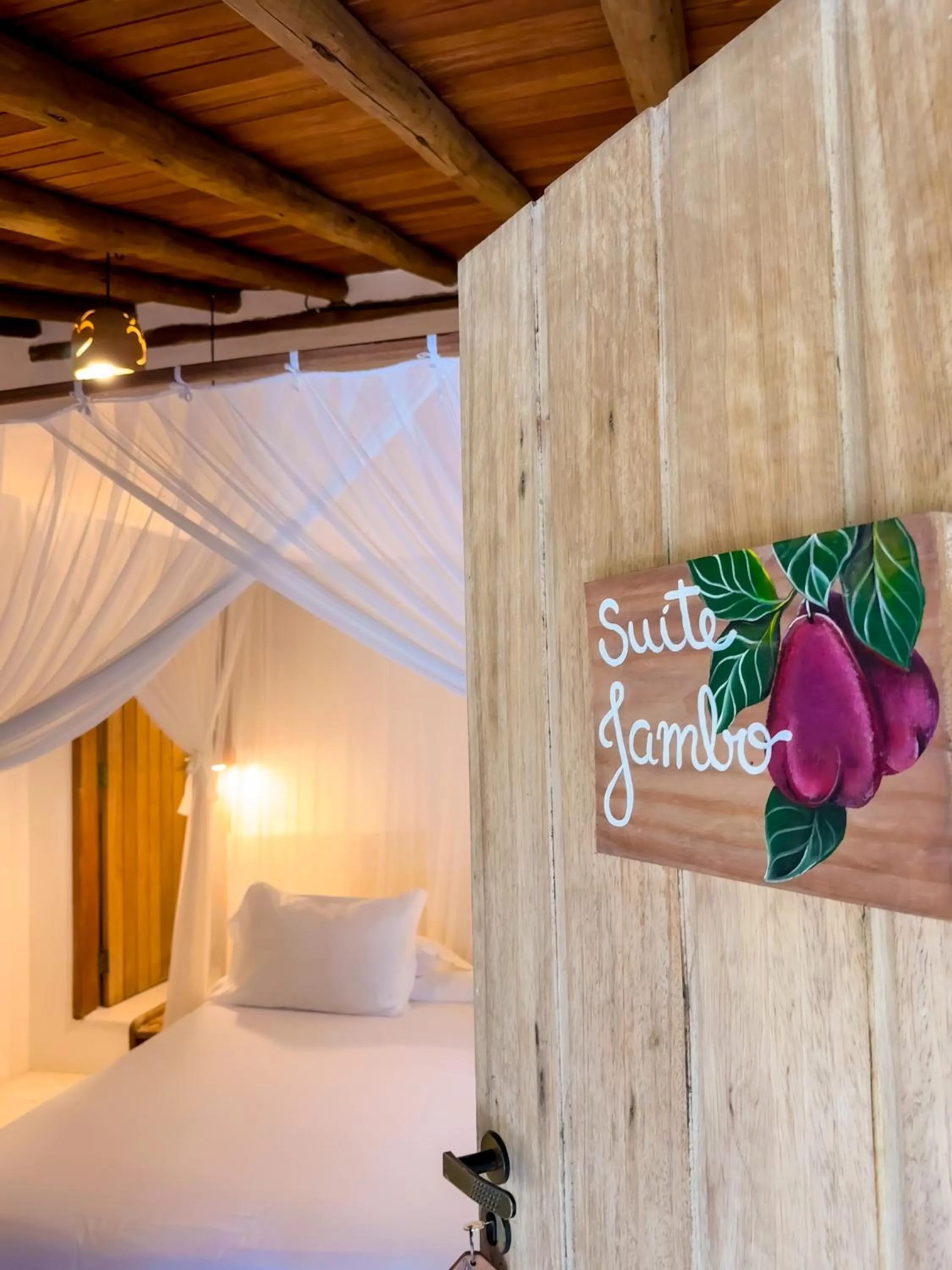 Bed in Casa Rabanete Trancoso