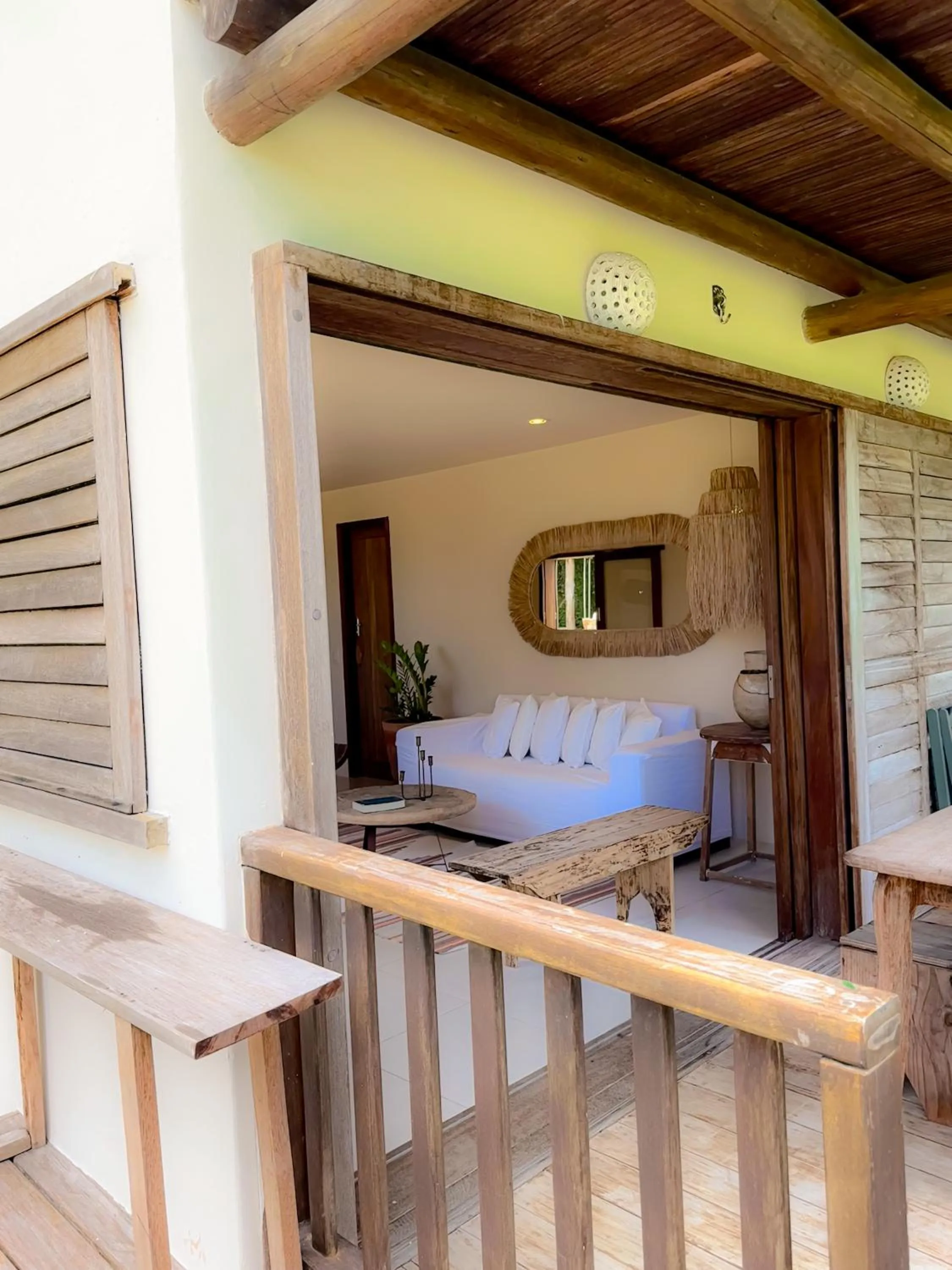 Bed in Casa Rabanete Trancoso