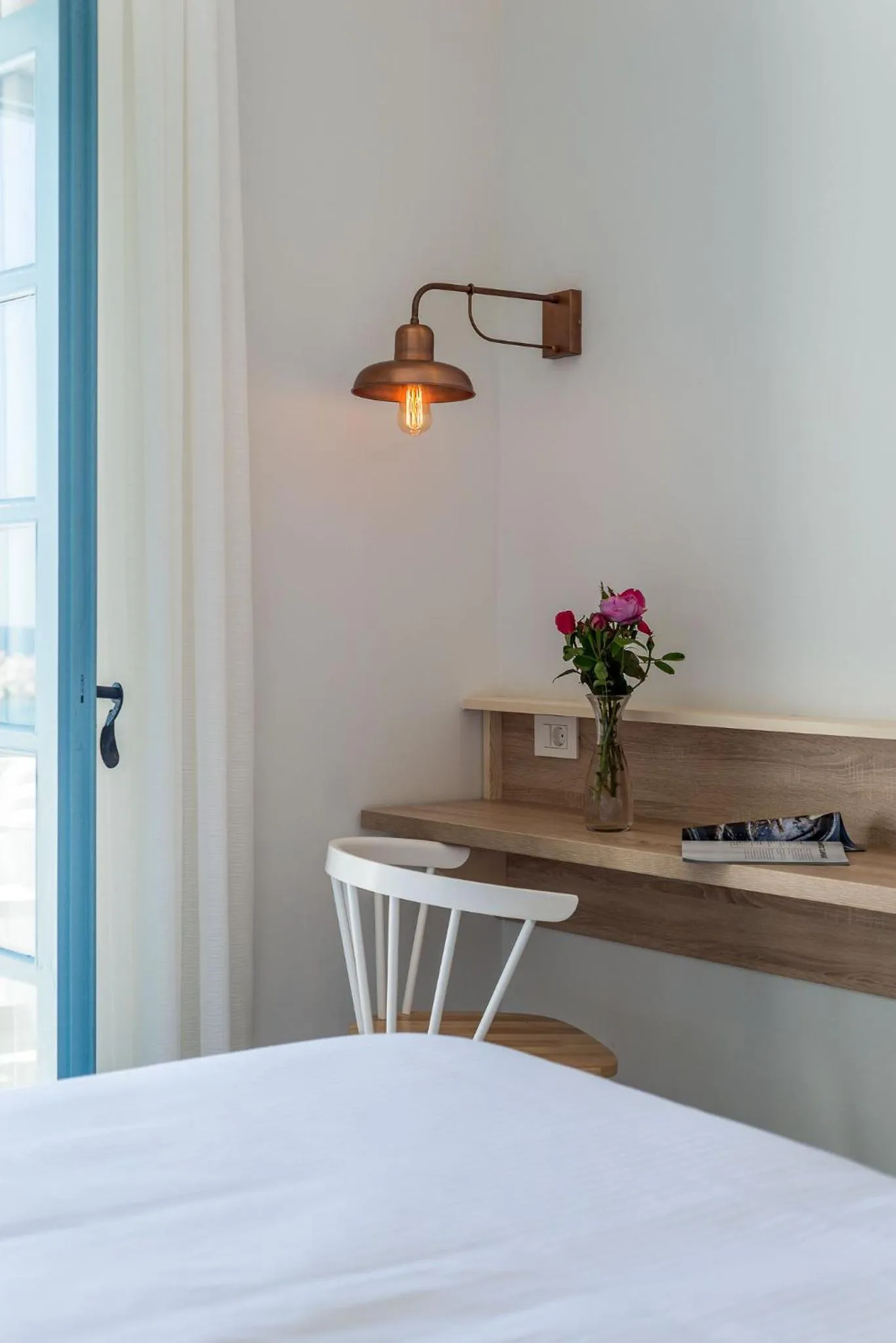 Seating area, Bed in Livikon by the Sea