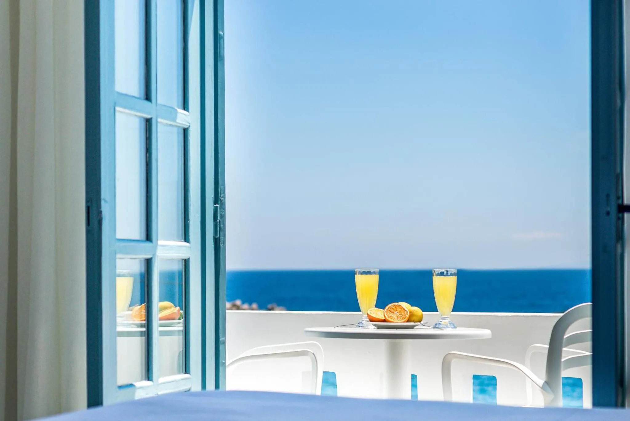 Balcony/Terrace in Livikon by the Sea