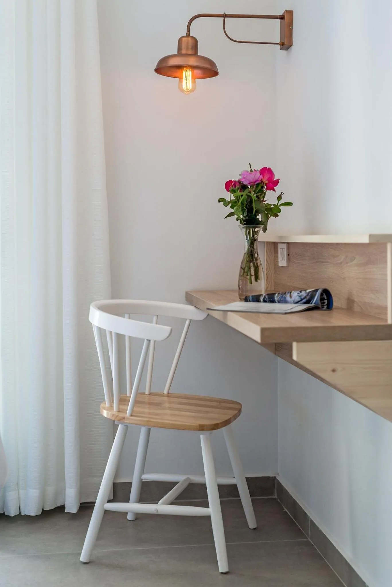 Dining area in Livikon by the Sea