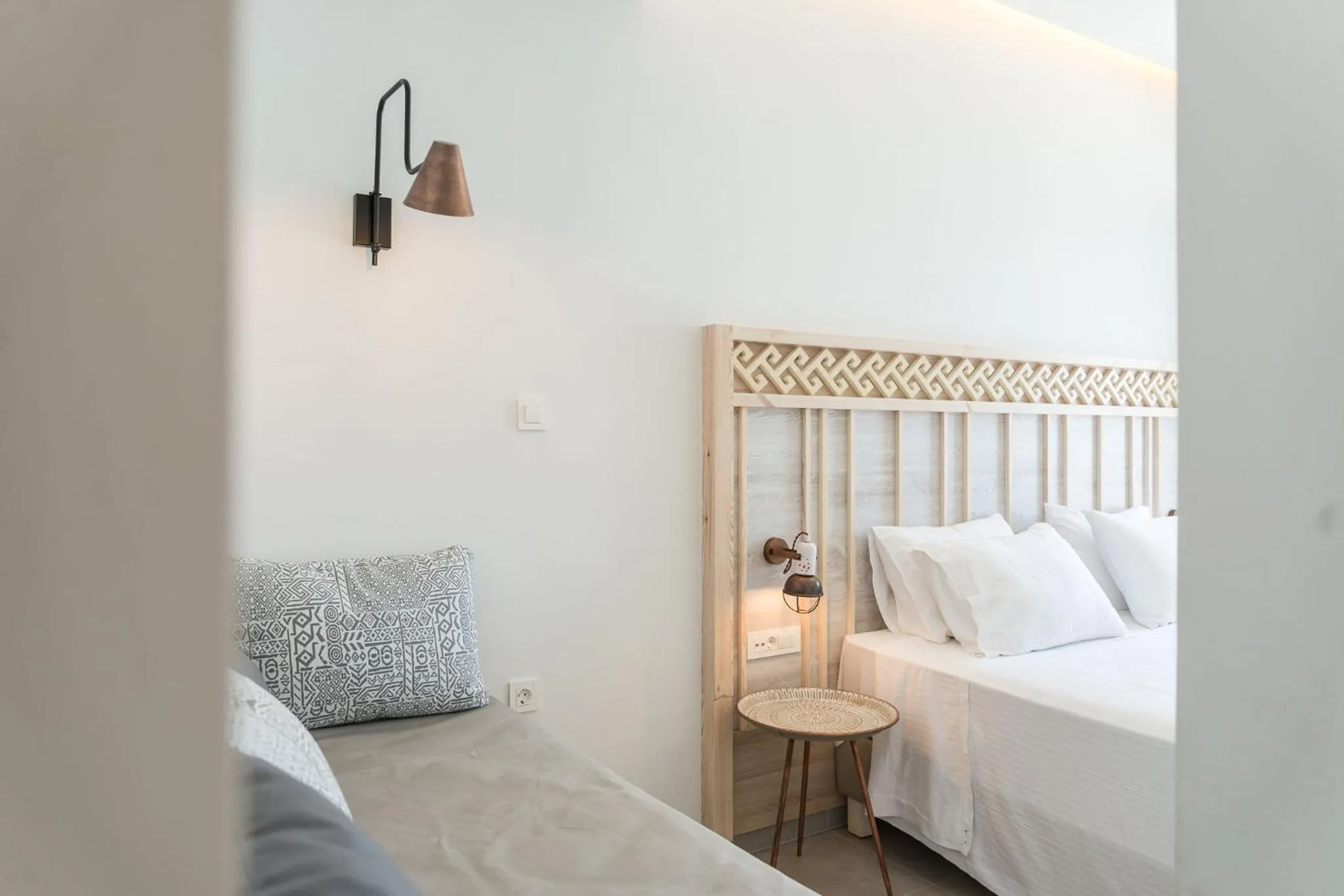 Bed in Livikon by the Sea