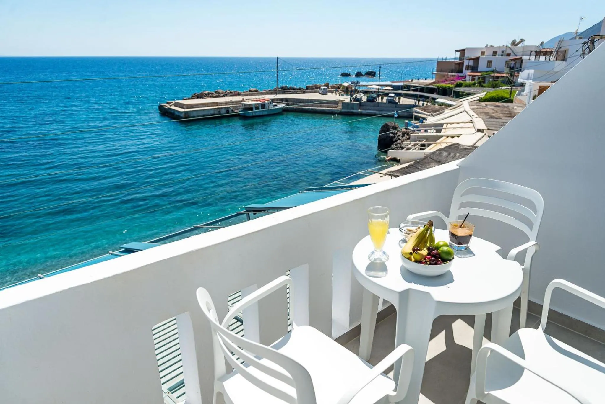 Balcony/Terrace in Livikon by the Sea
