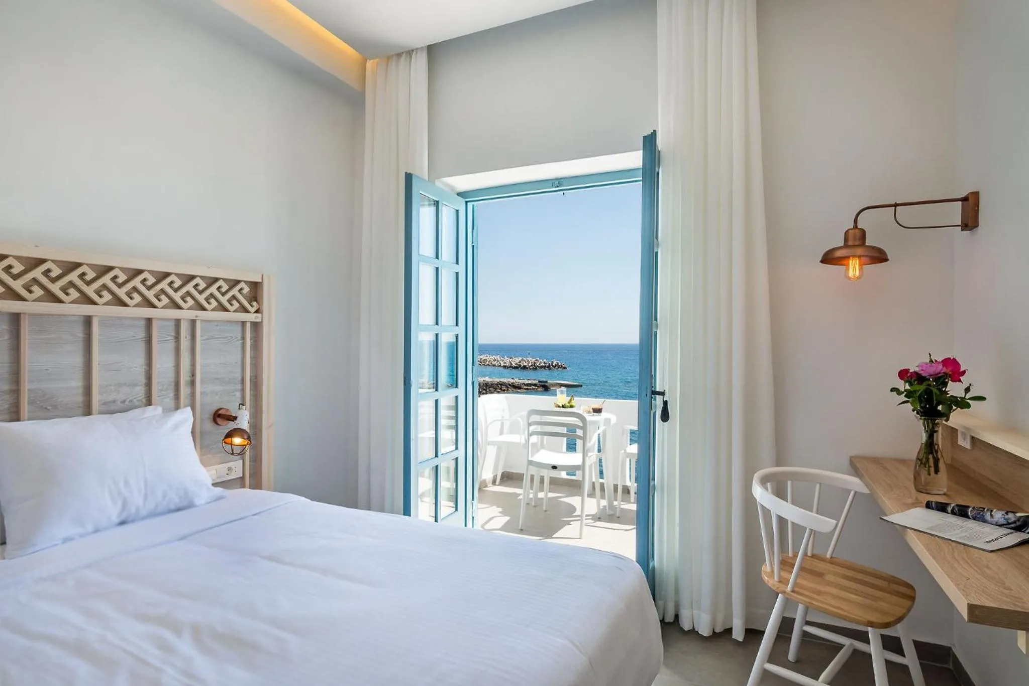 Bed in Livikon by the Sea