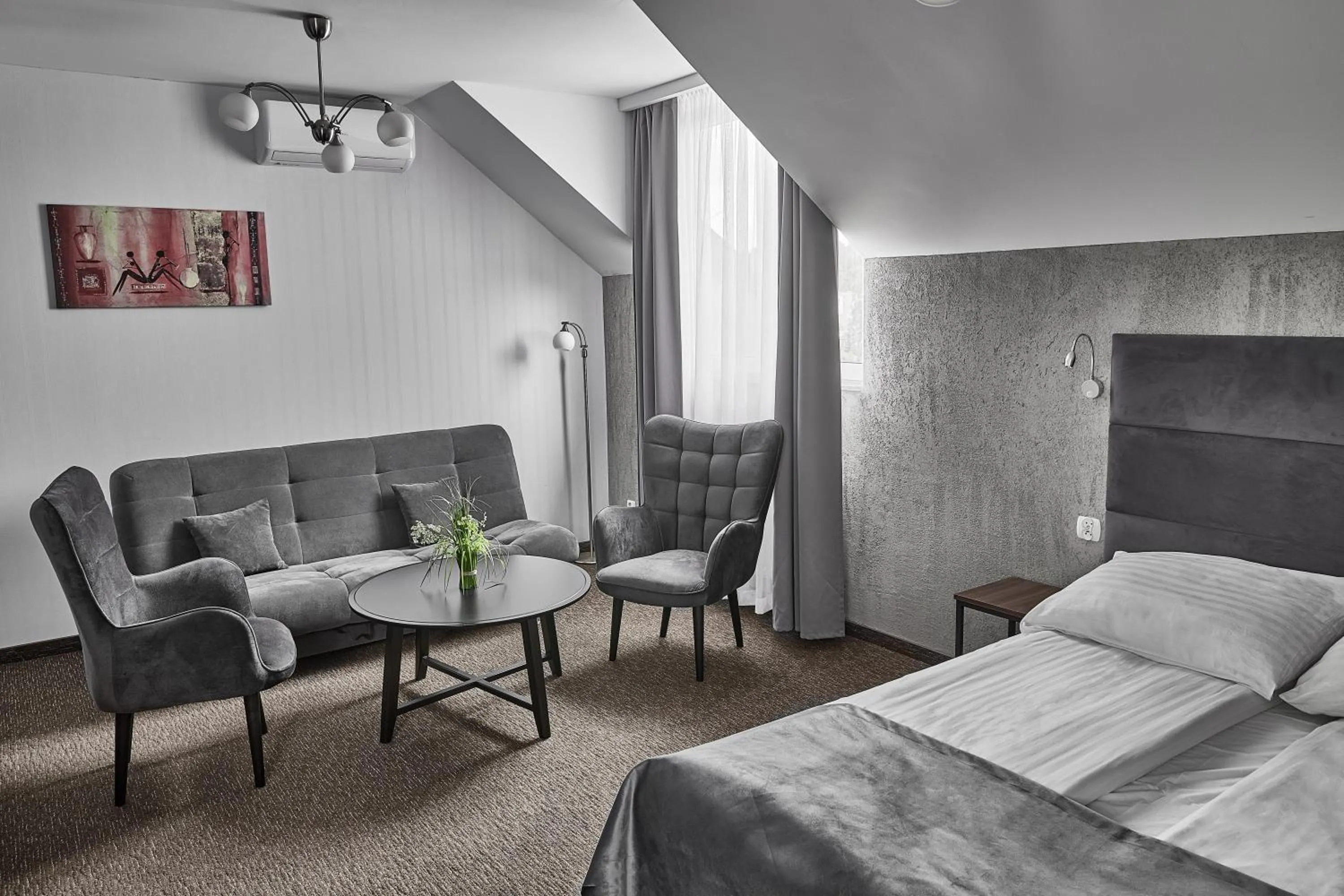 Bed in Hotel Baranowski