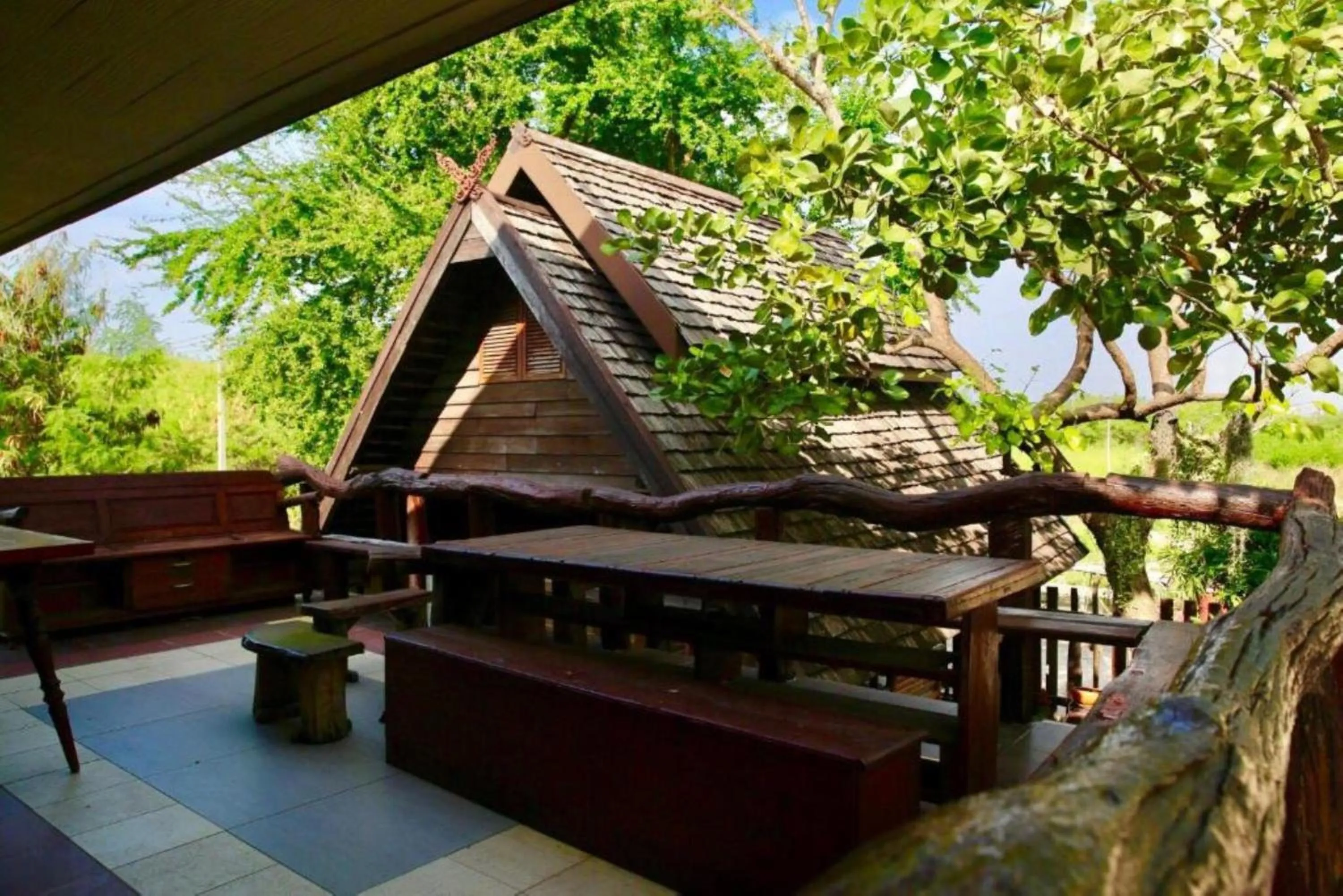 Patio in Baan Lanna Resort