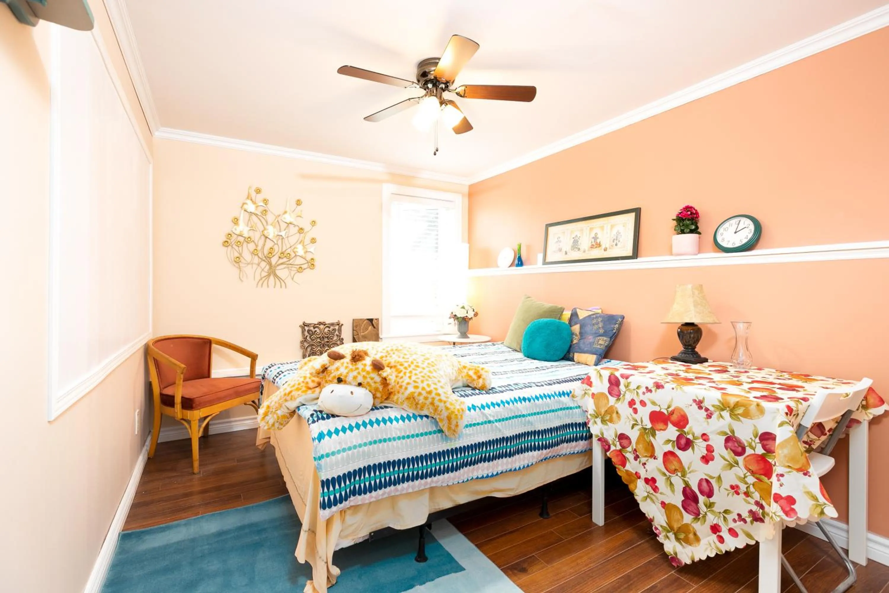 Bed in Lily's garden