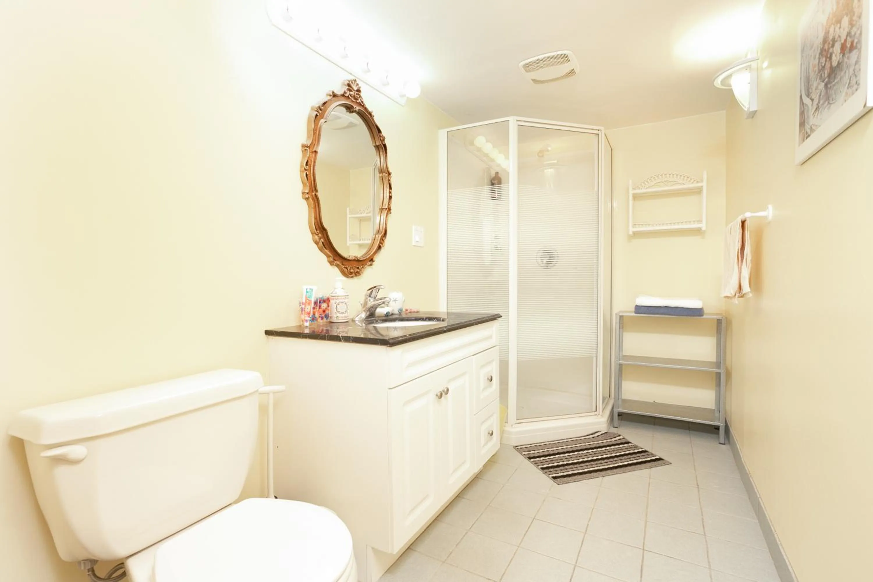 Bathroom in Lily's garden