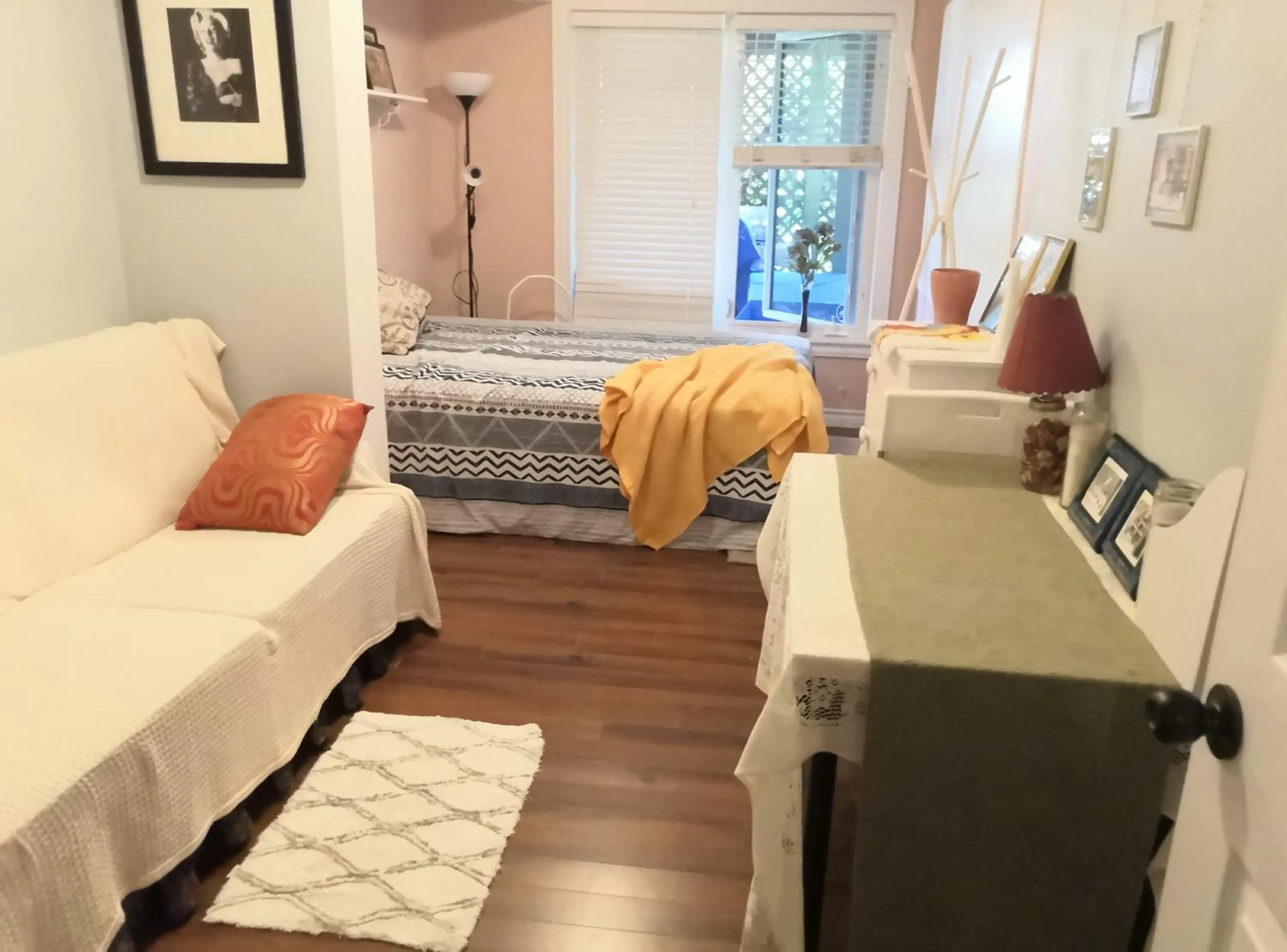 Photo of the whole room in Lily's garden