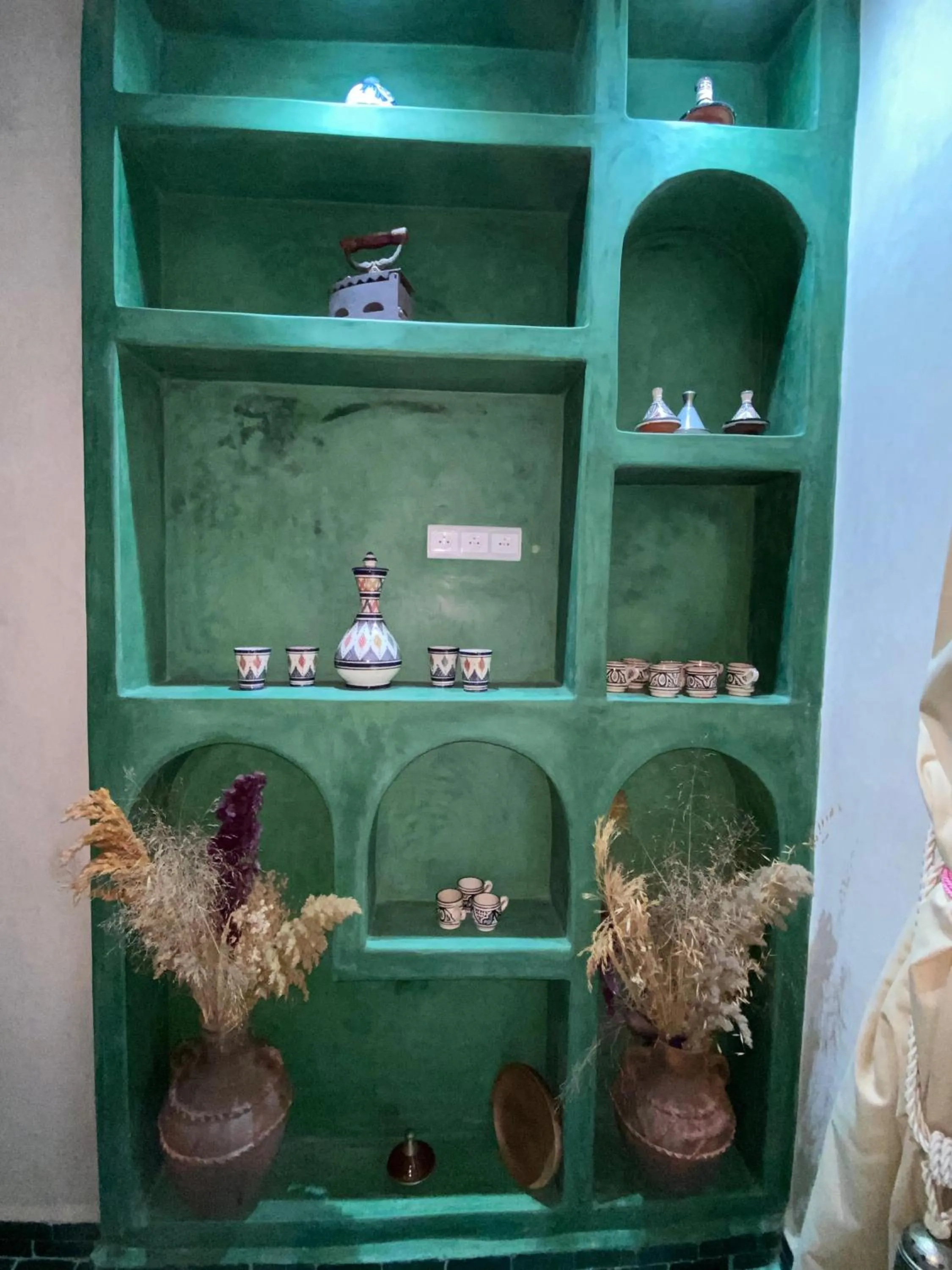 Decorative detail in Riad 7 Saints