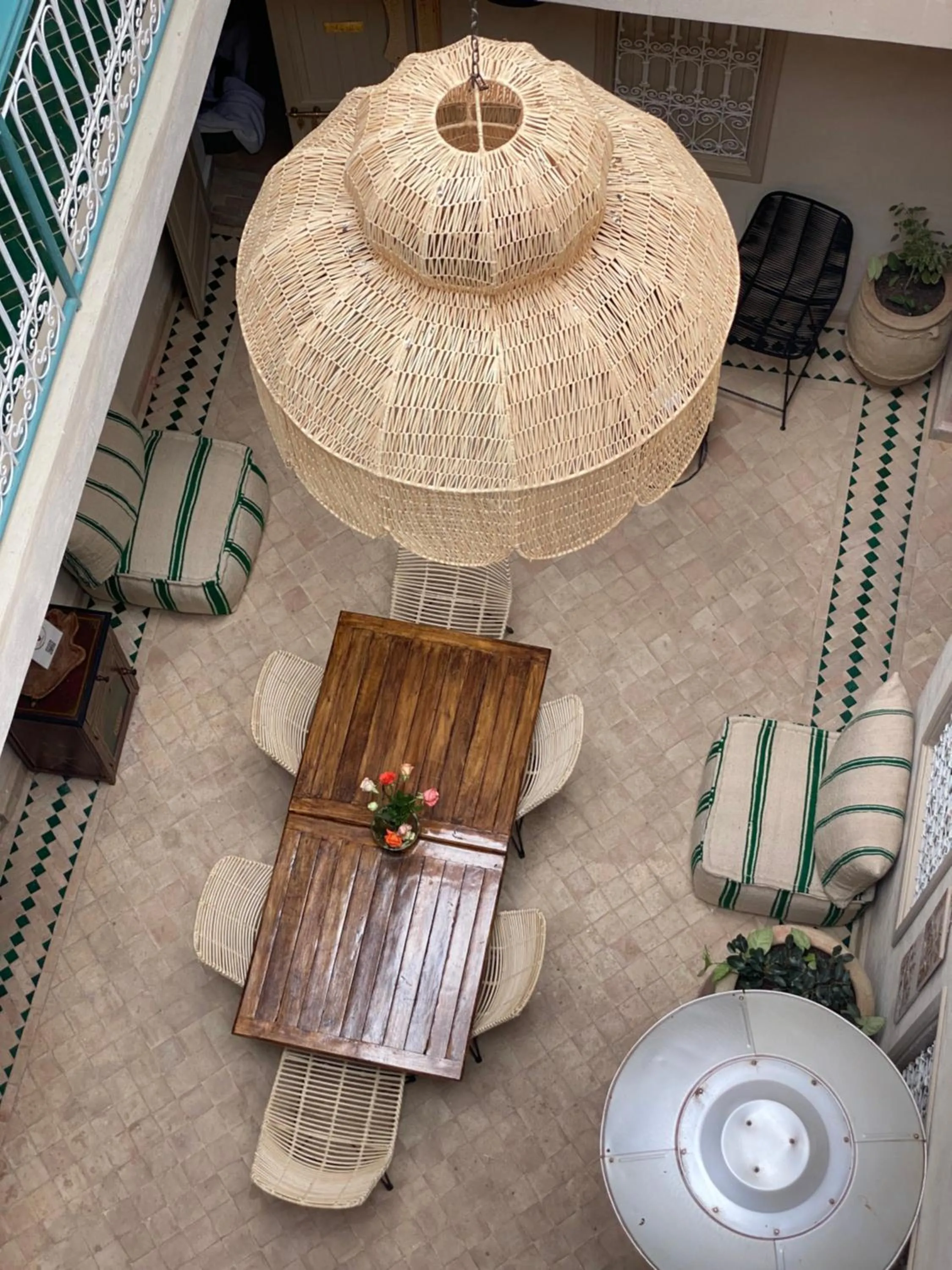 Patio in Riad 7 Saints