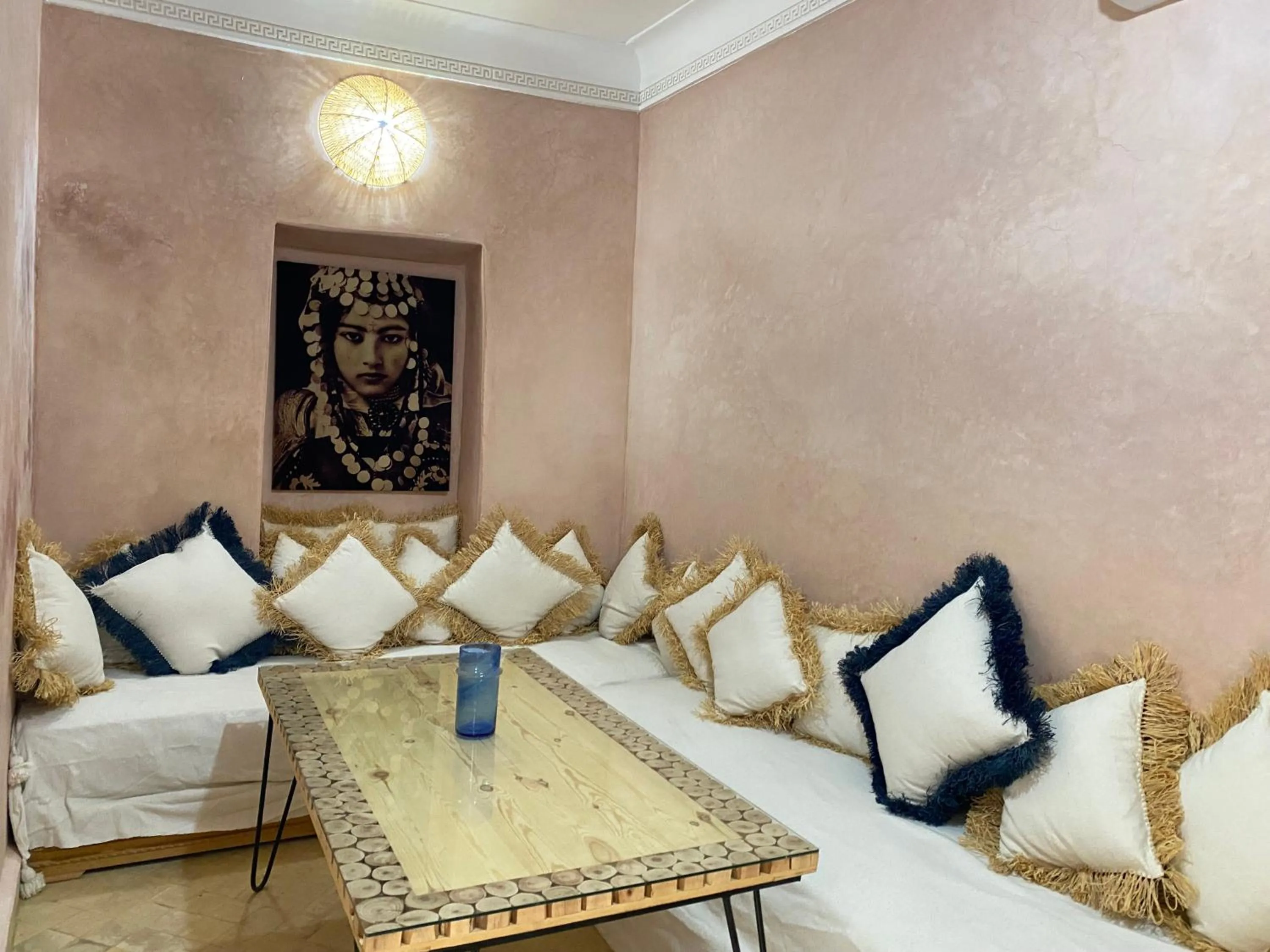 Living room in Riad 7 Saints