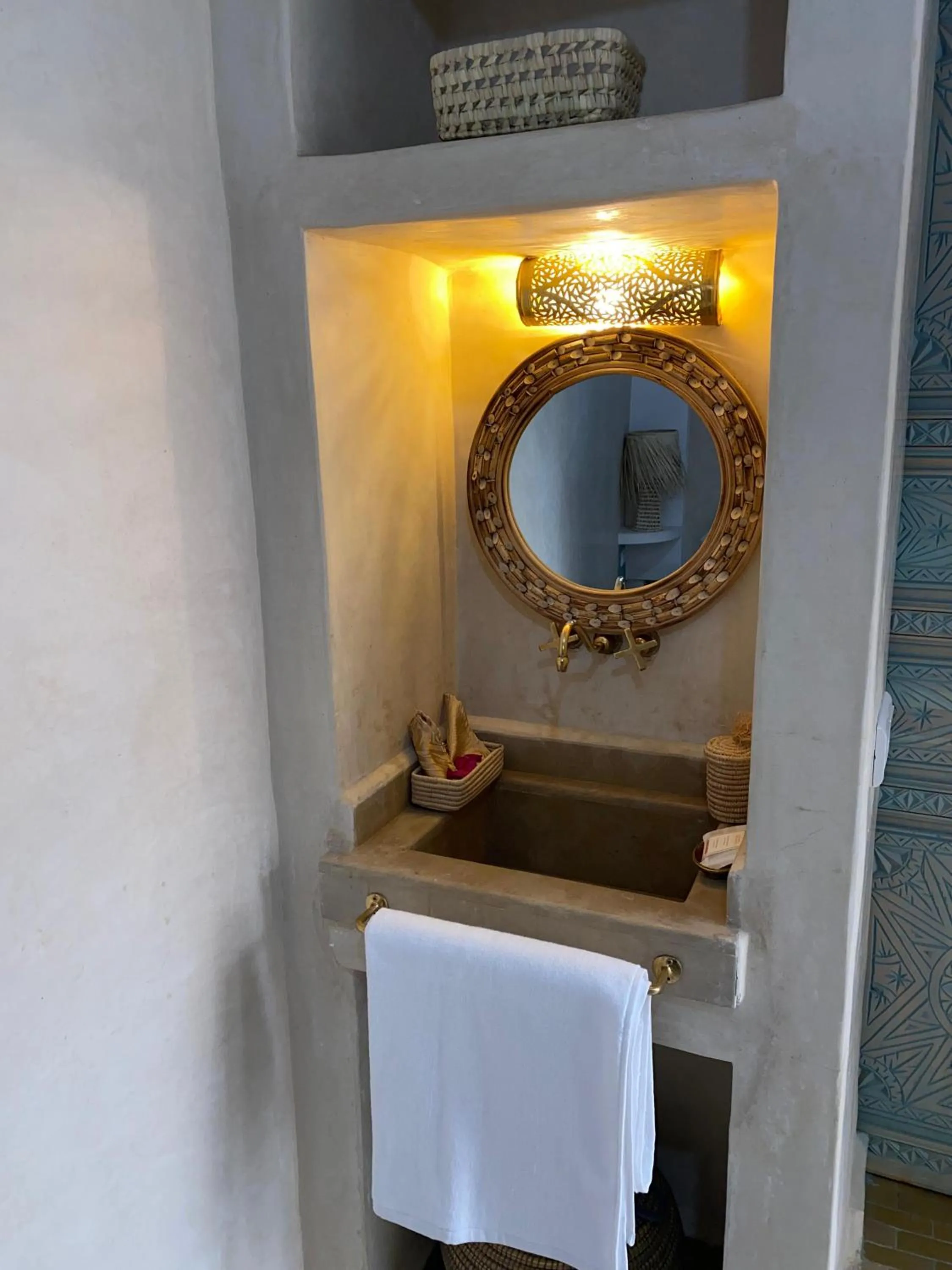 Bathroom in Riad 7 Saints