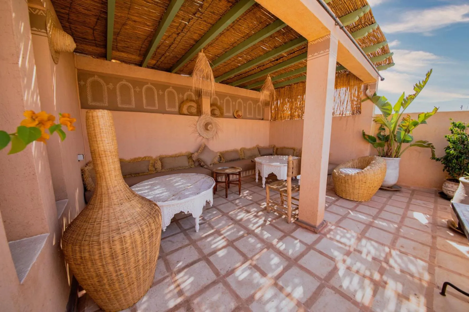 Patio in Riad 7 Saints