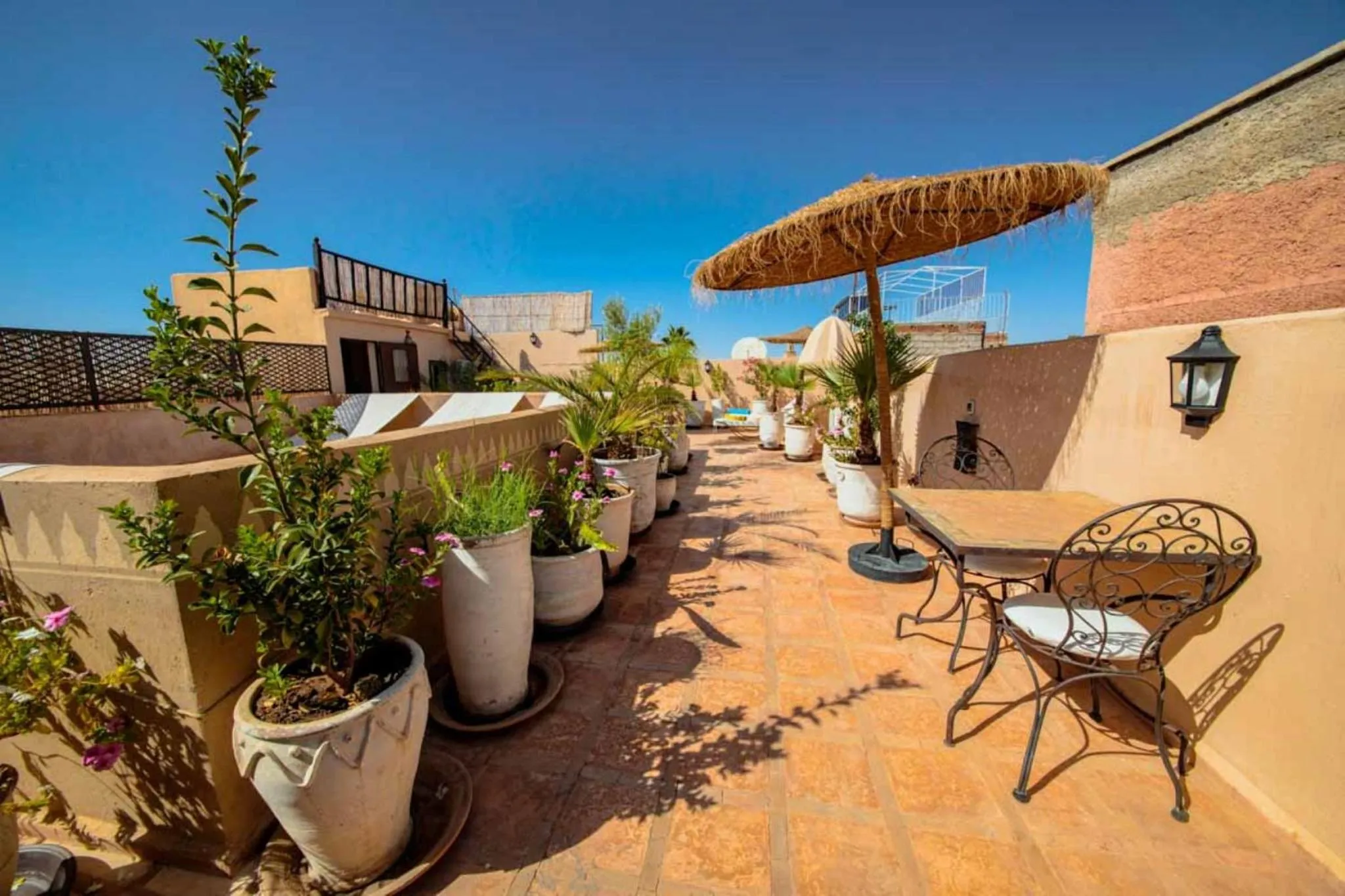 Patio in Riad 7 Saints