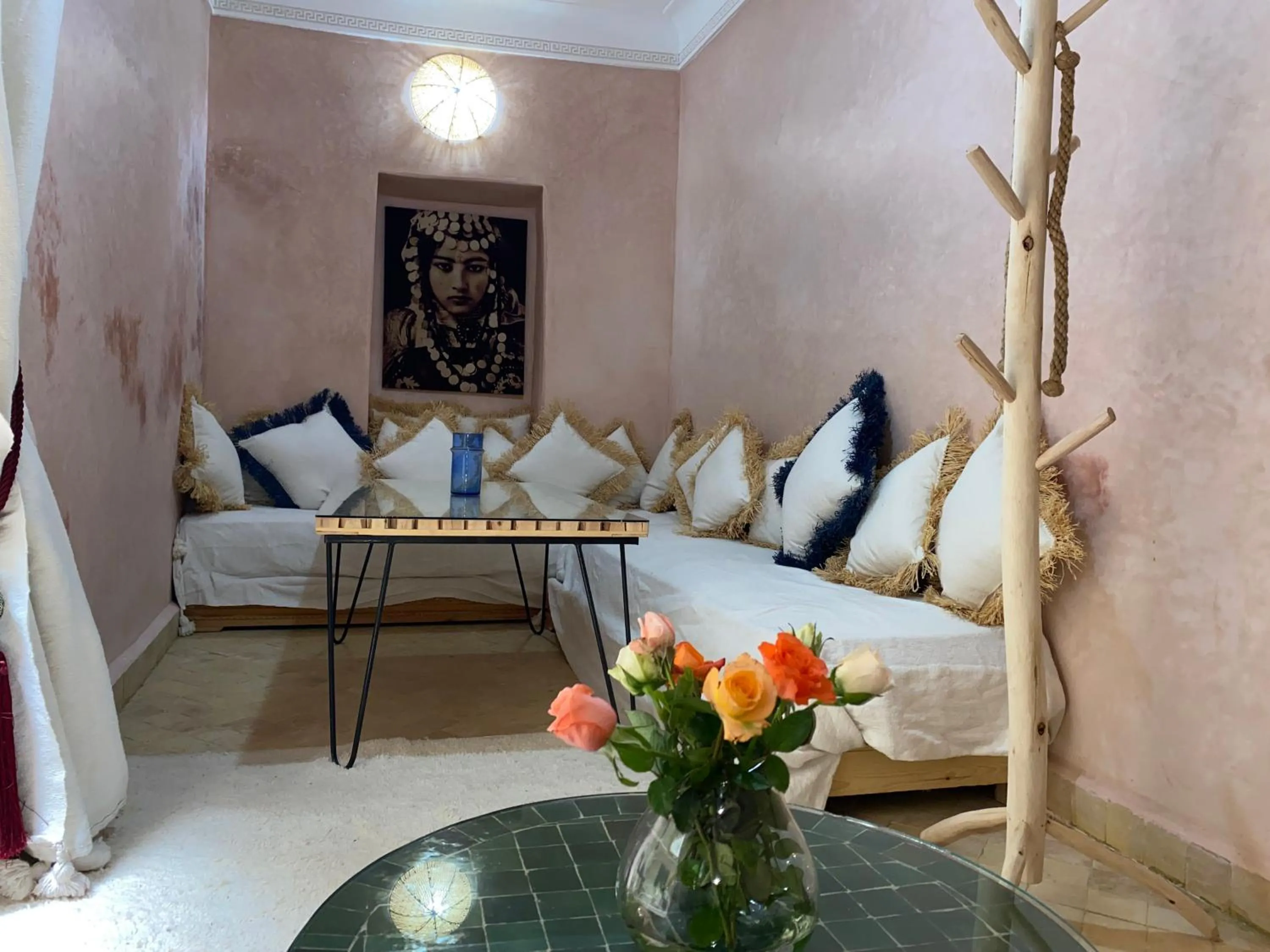 Living room in Riad 7 Saints