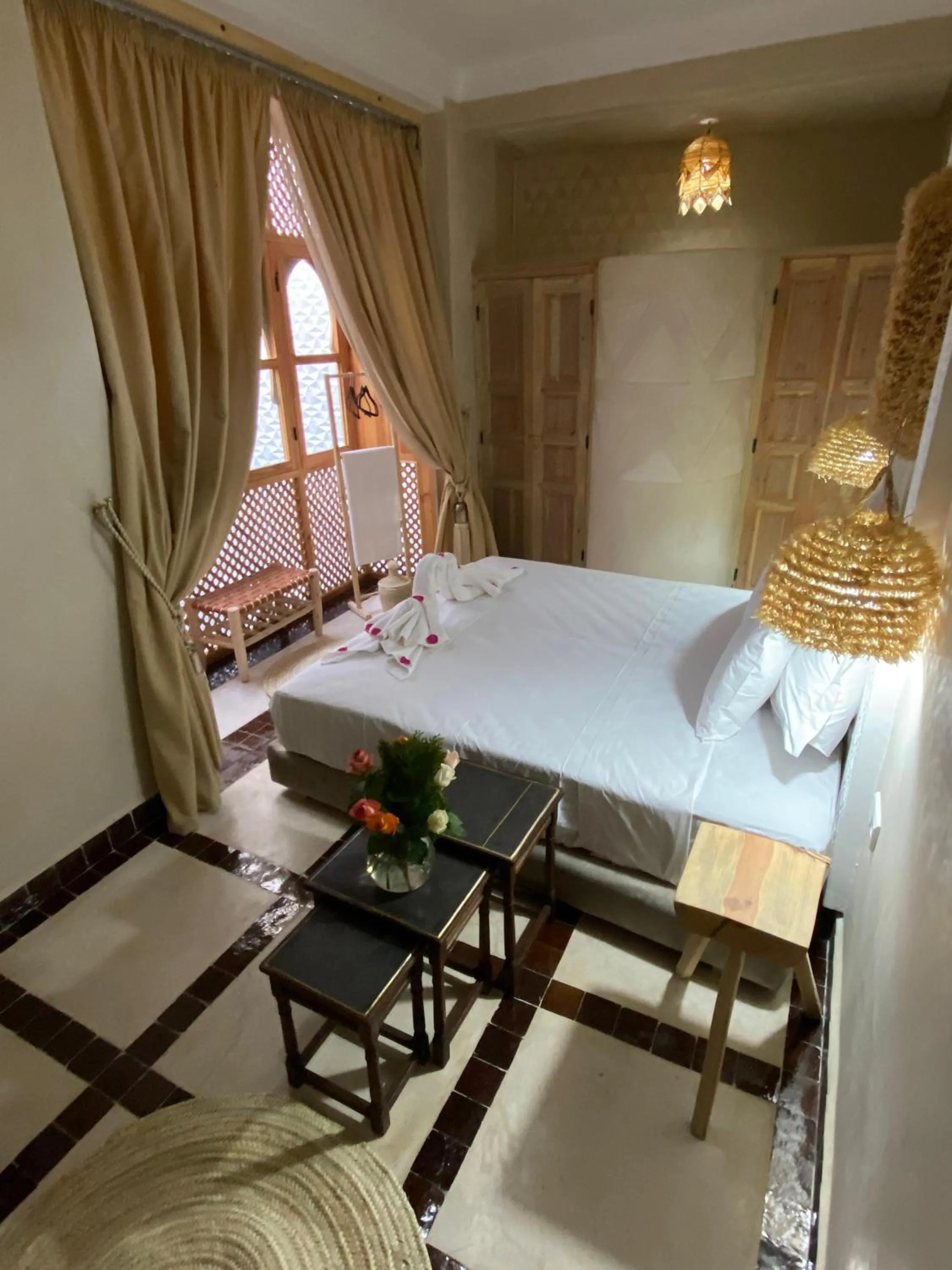 Bedroom, Bed in Riad 7 Saints