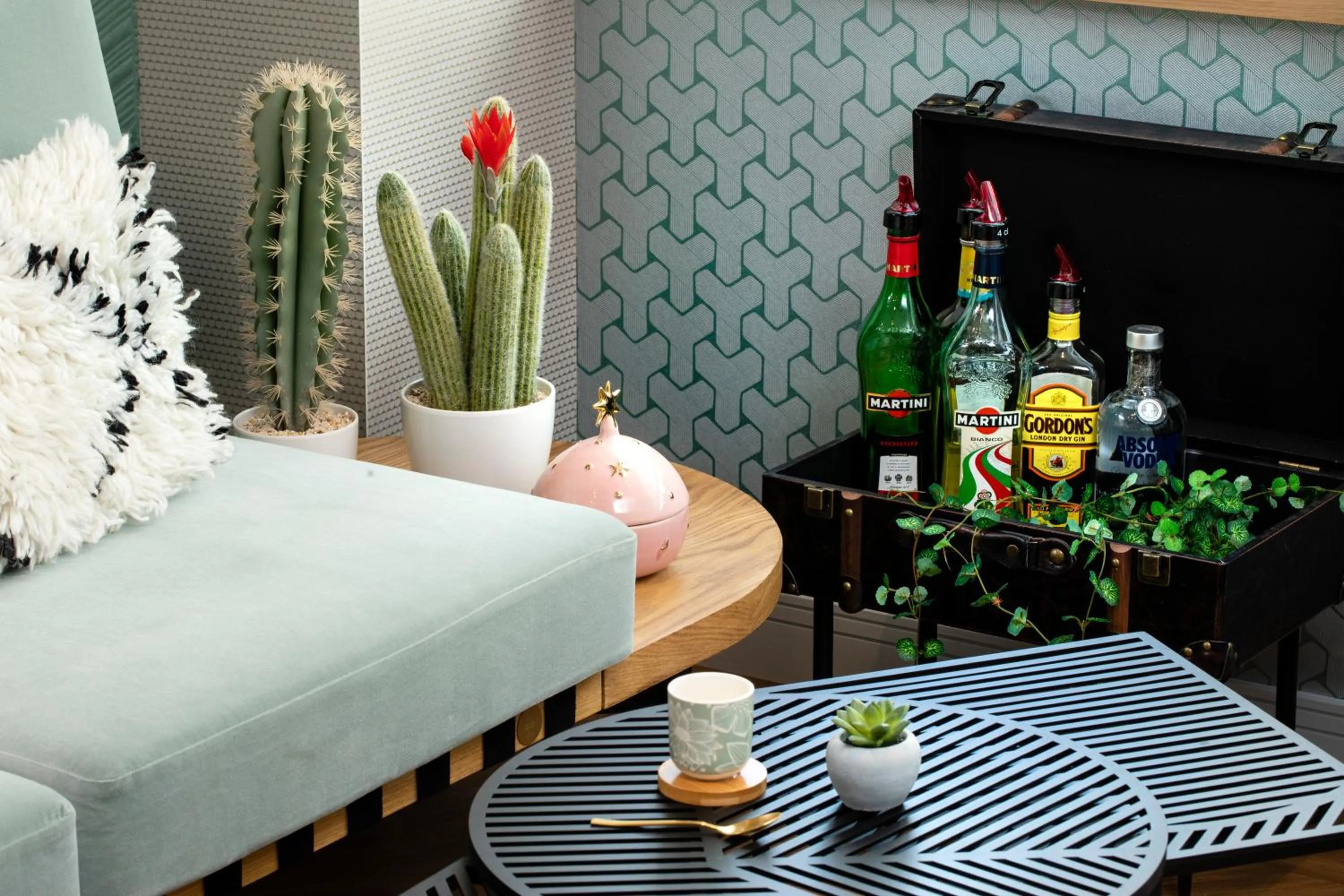 Lobby or reception in Hôtel Eiffel Saint Charles