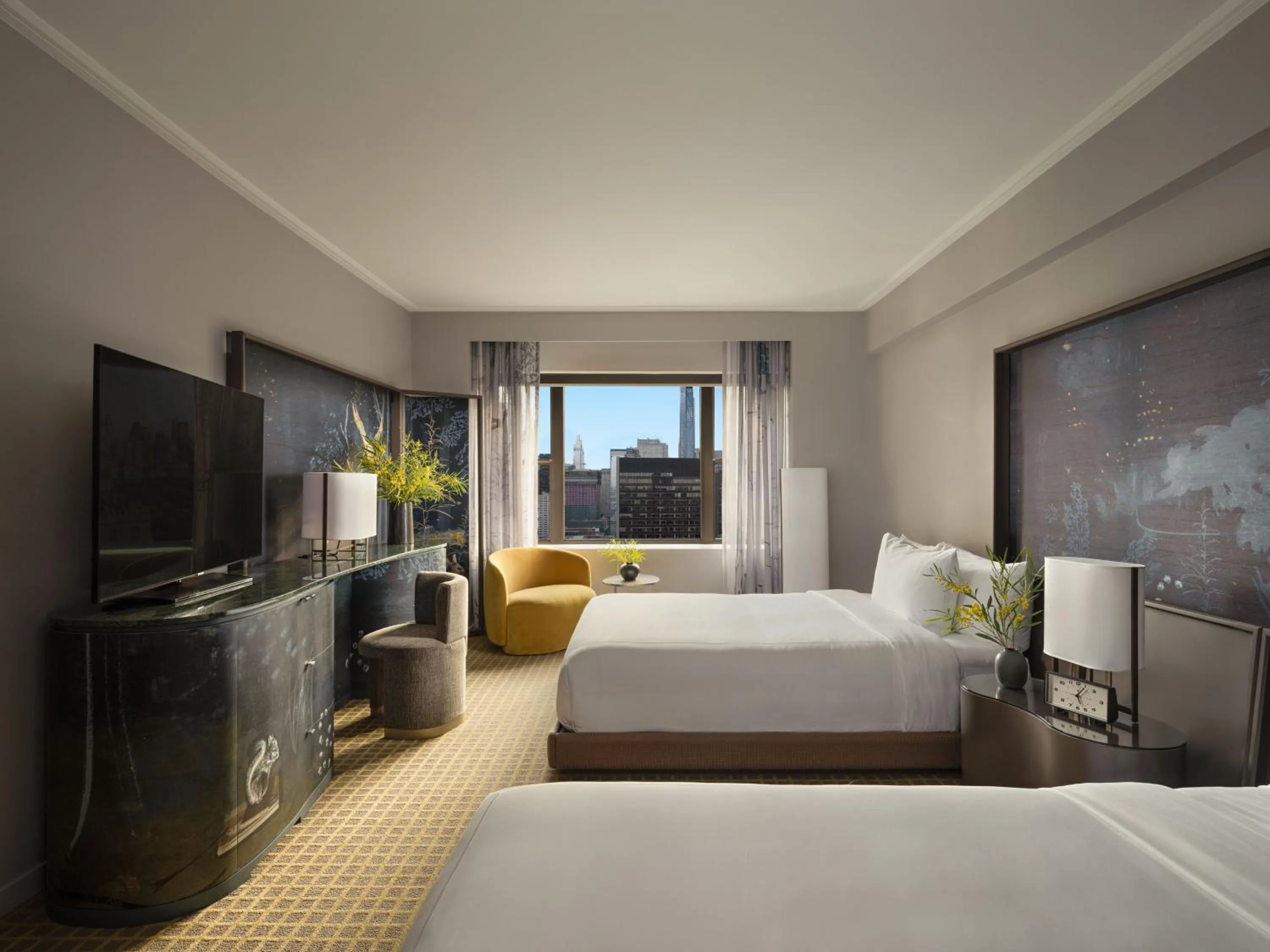 City view, Bed in Park Lane New York
