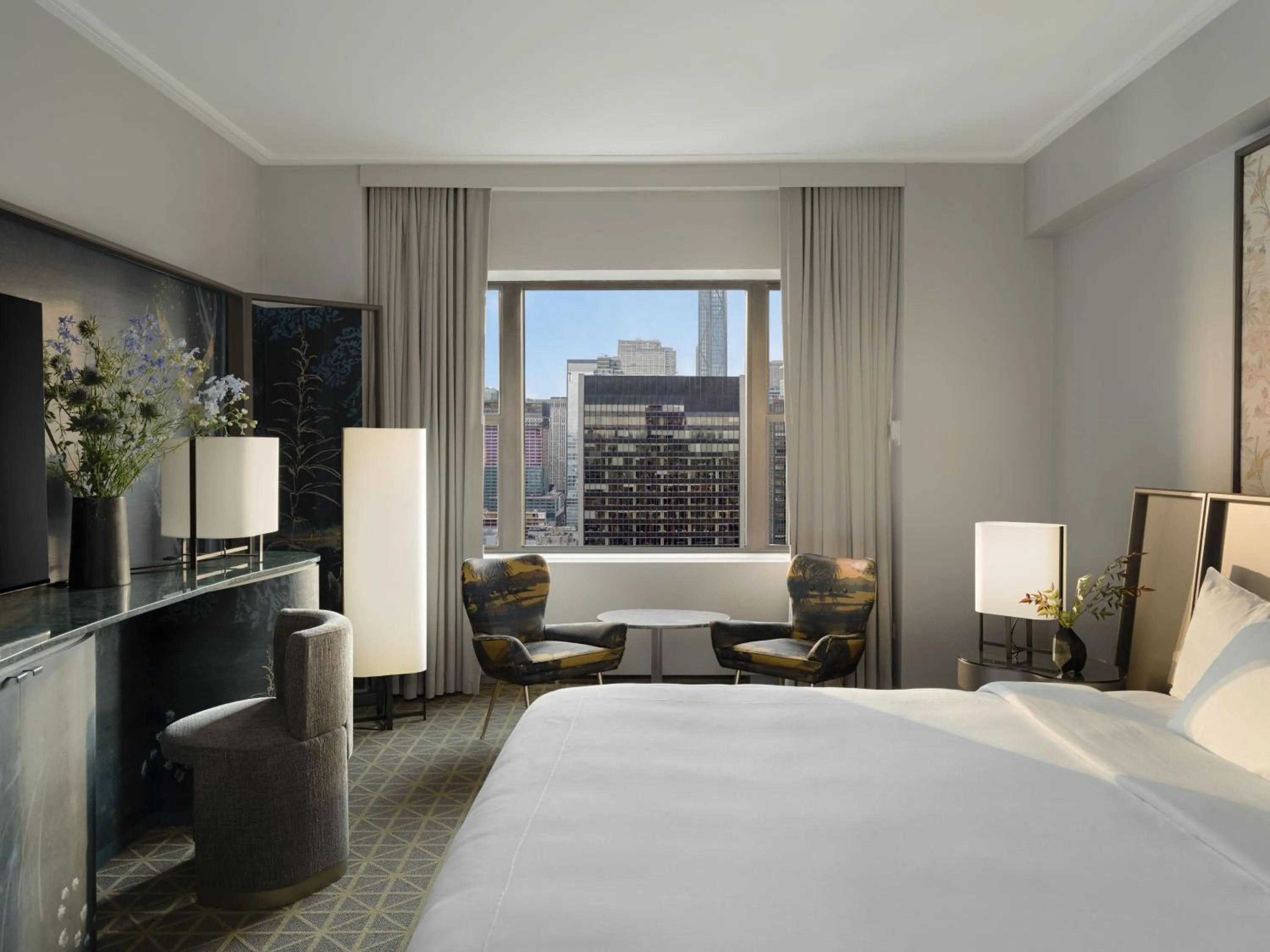 Bedroom, Bed in Park Lane New York