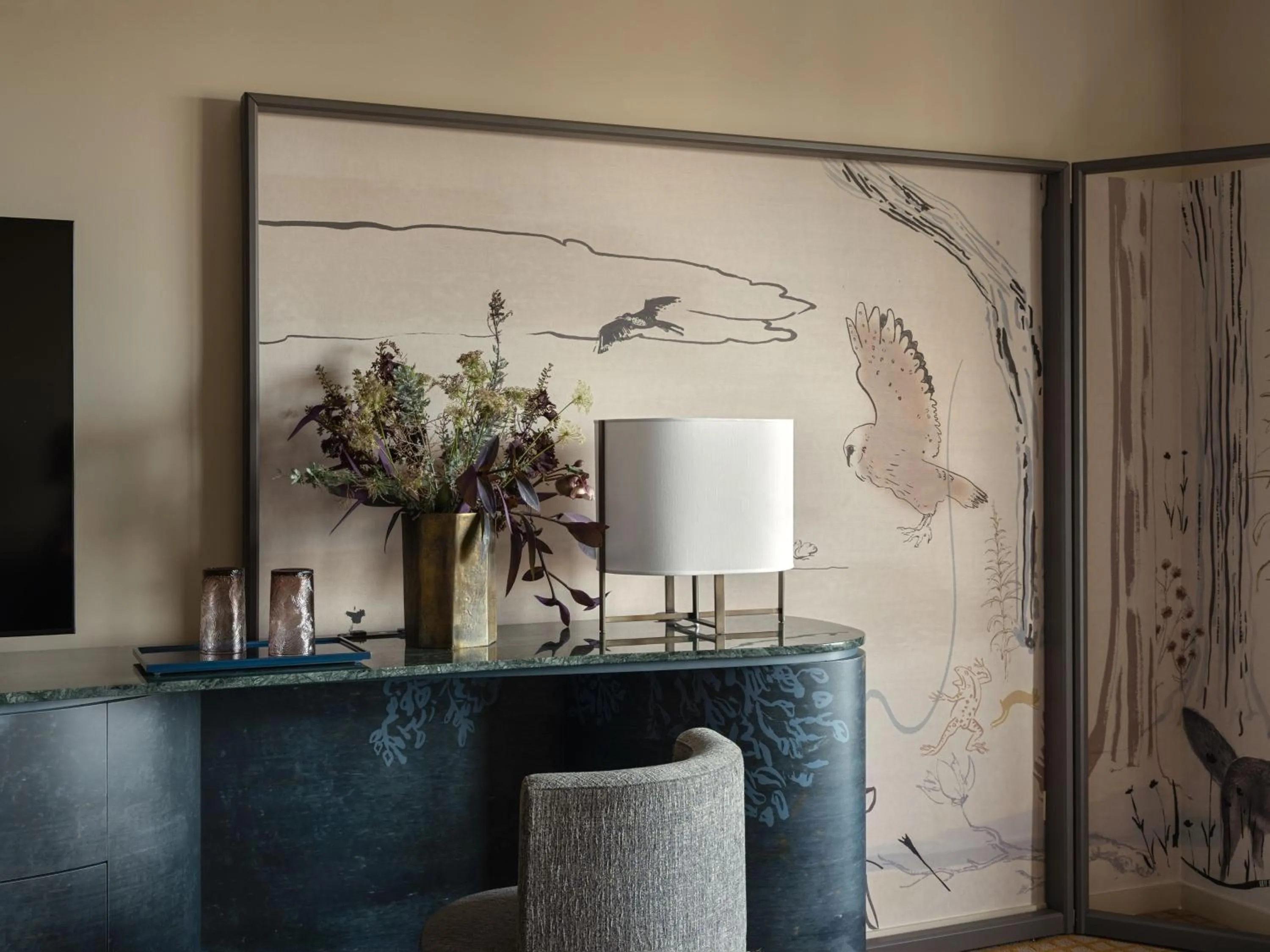 Bedroom in Park Lane New York