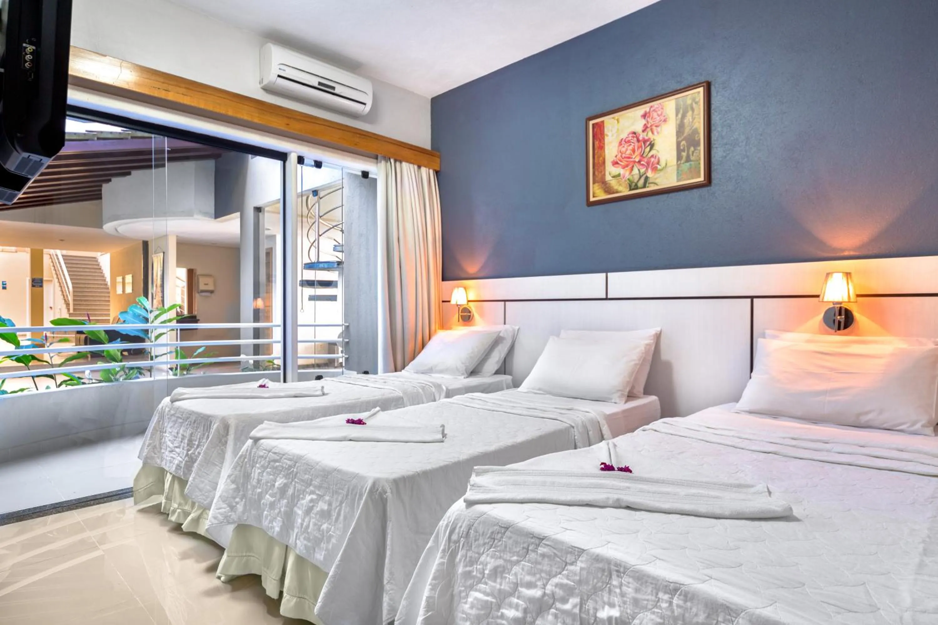 Bedroom, Bed in Hotel Porto Napolis