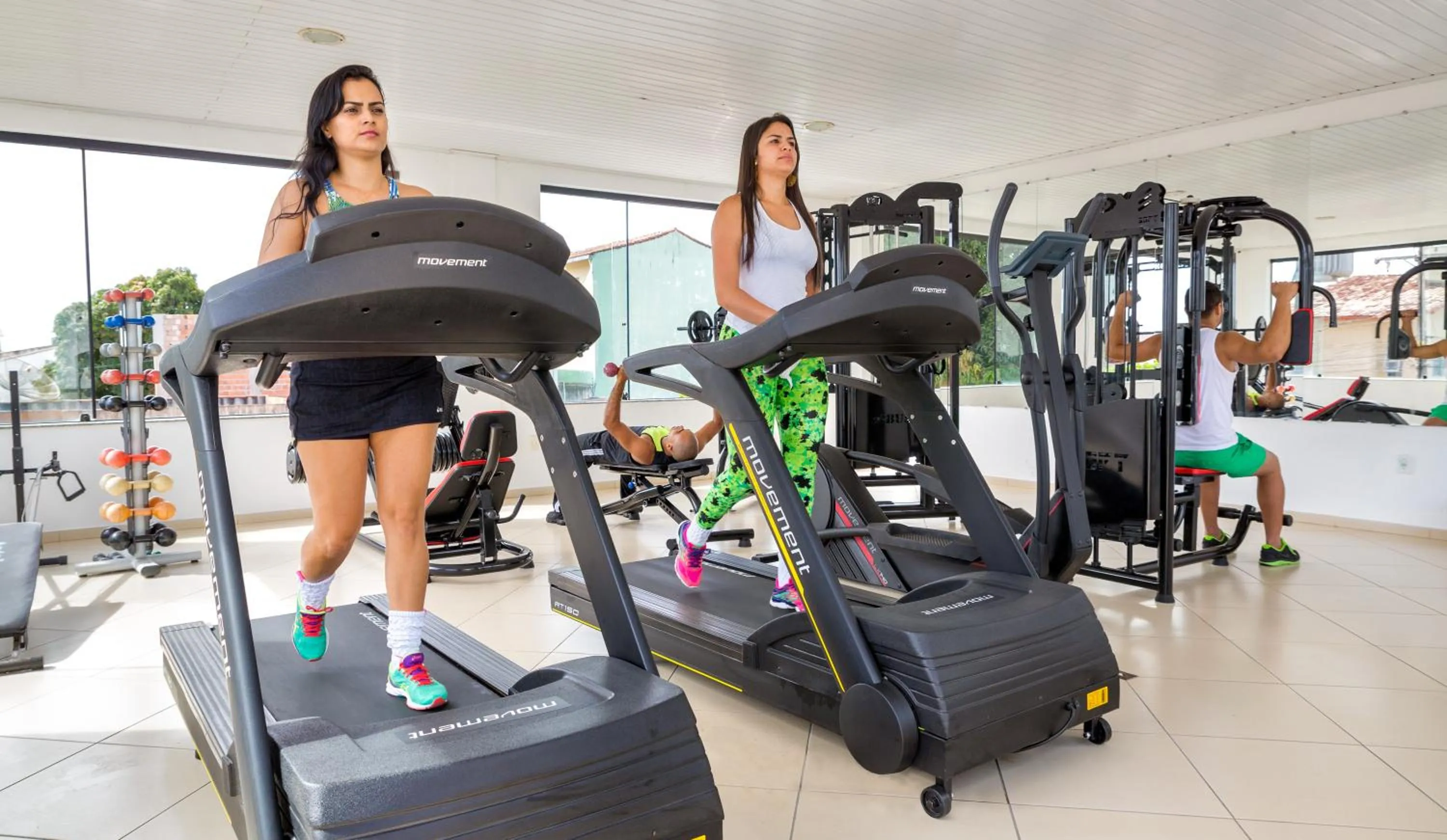 Fitness centre/facilities in Hotel Porto Napolis