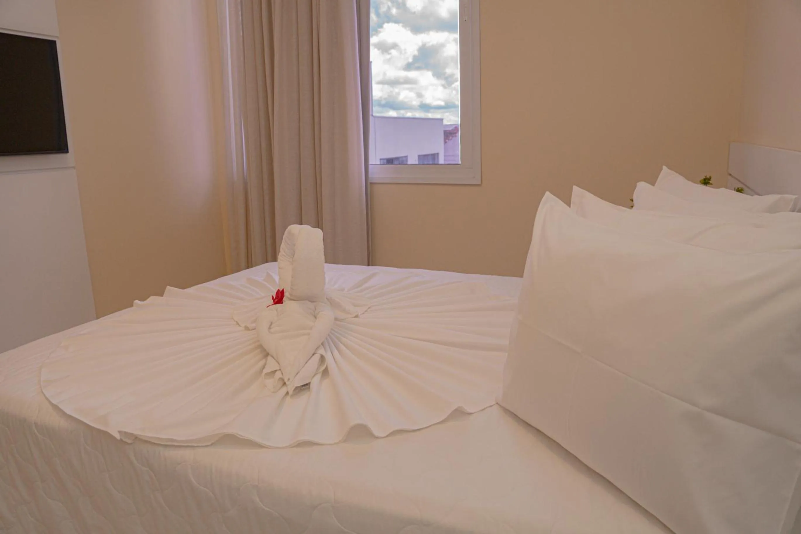 Bed in Hotel Porto Napolis