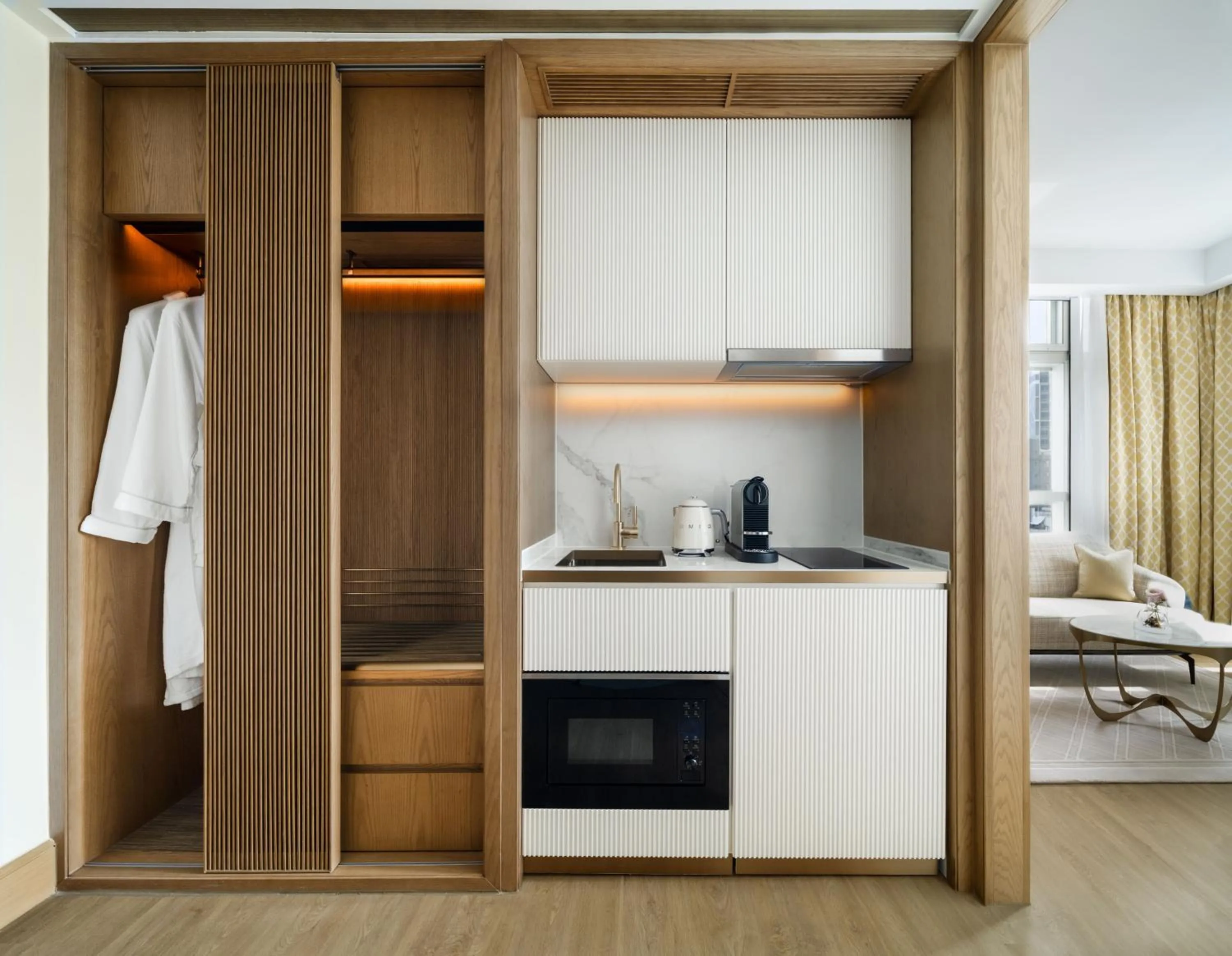 Kitchen or kitchenette in Lanson Place Causeway Bay, Hong Kong