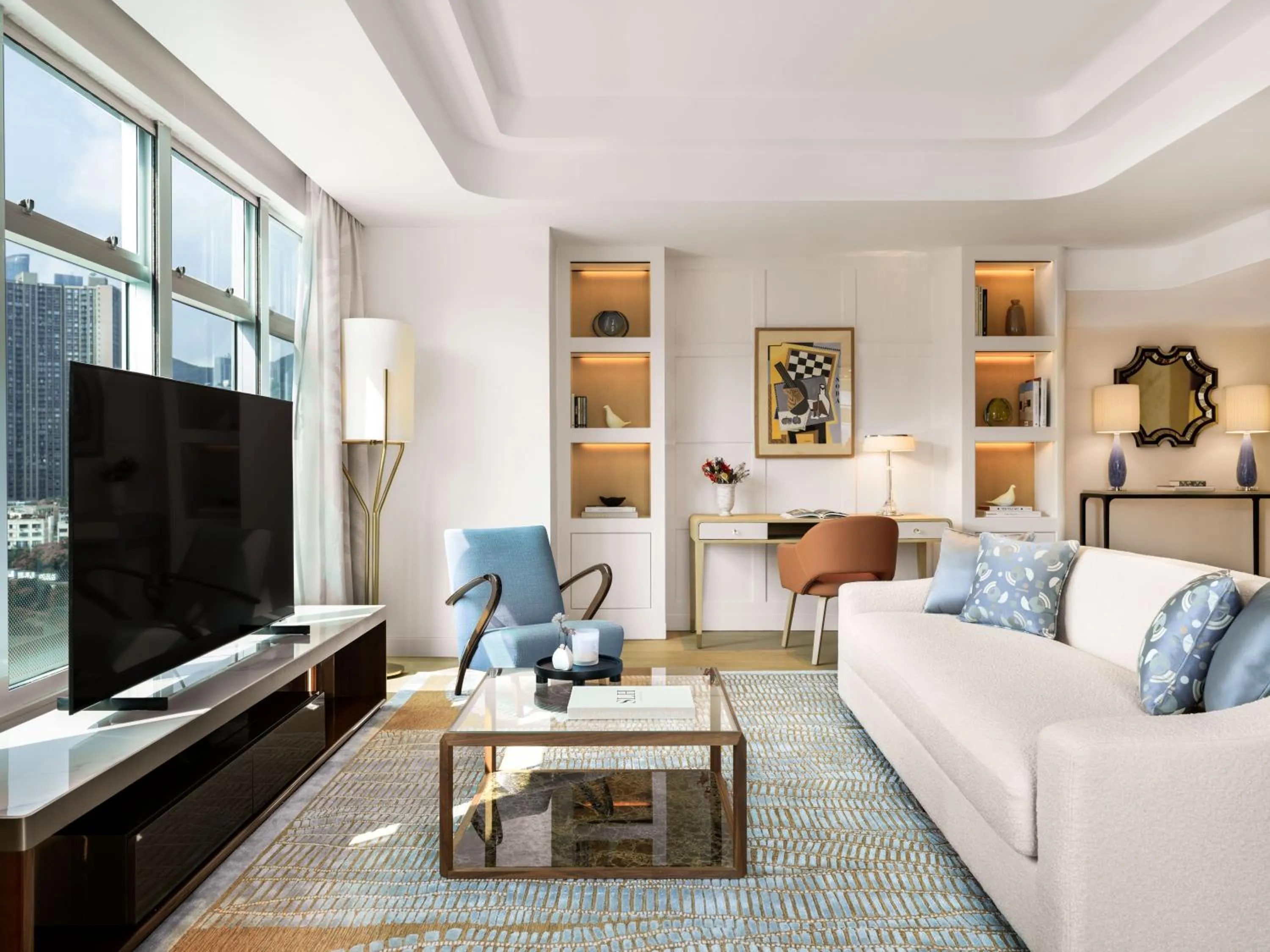 Living room in Lanson Place Causeway Bay, Hong Kong