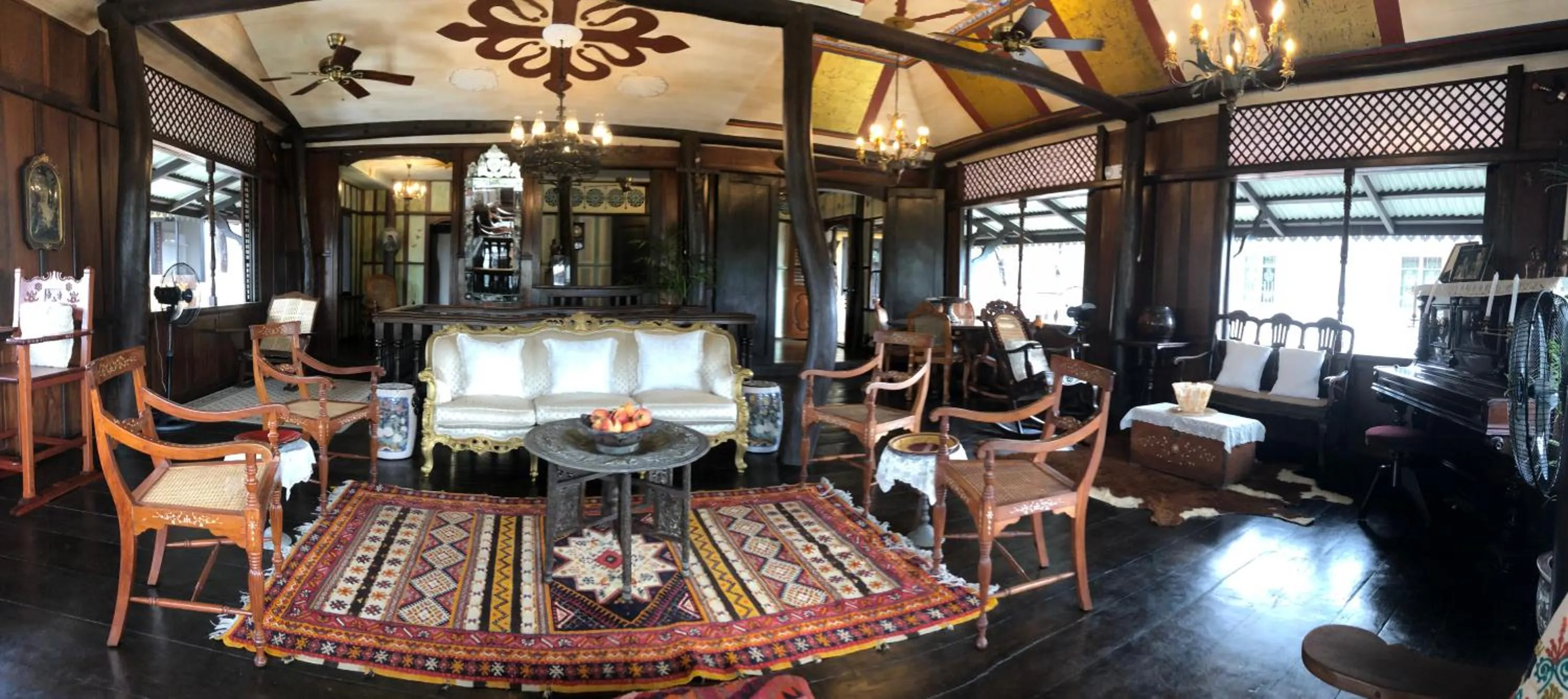 Living room in Posada La Patriciana