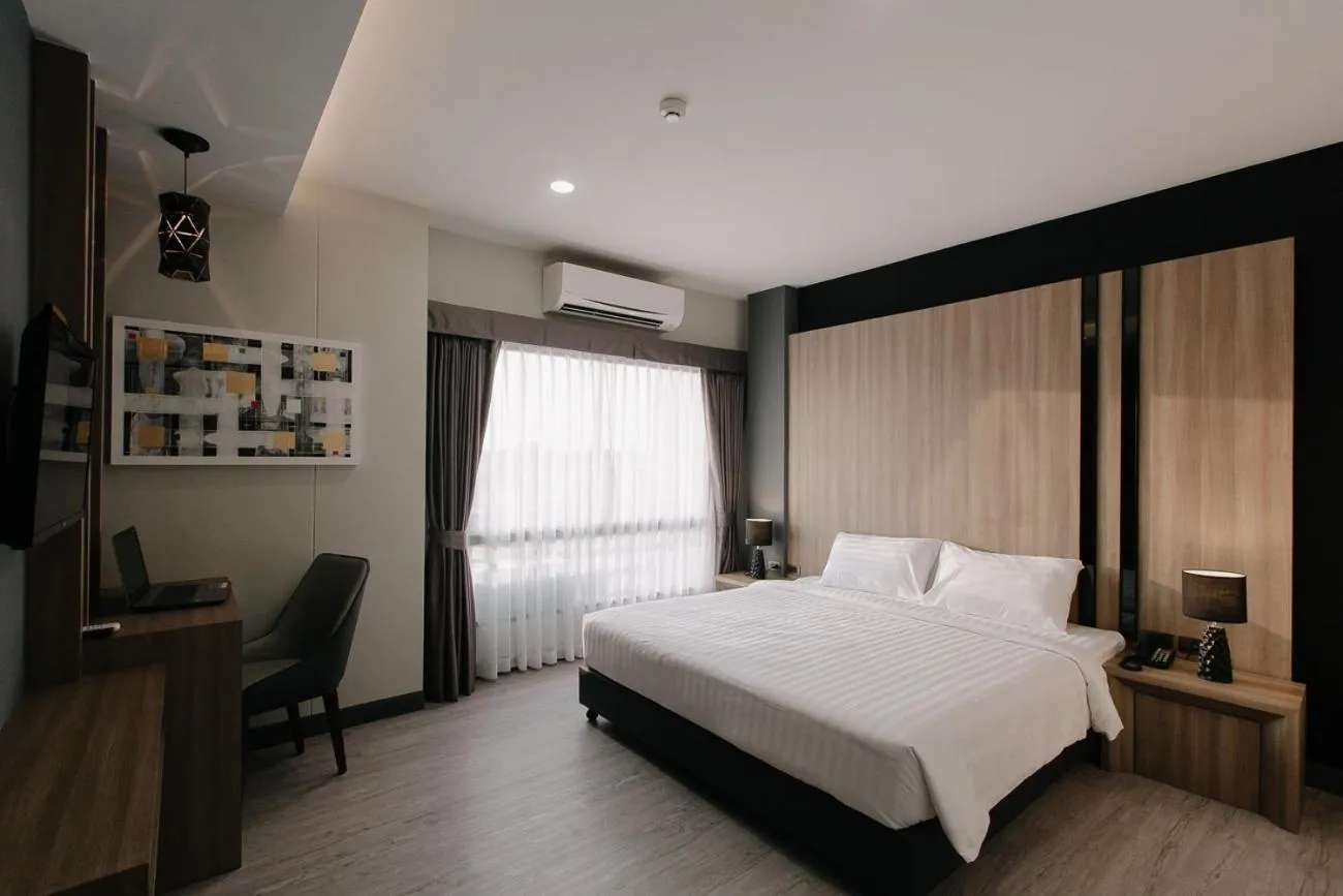 Bed in Arista Hotel Ubon