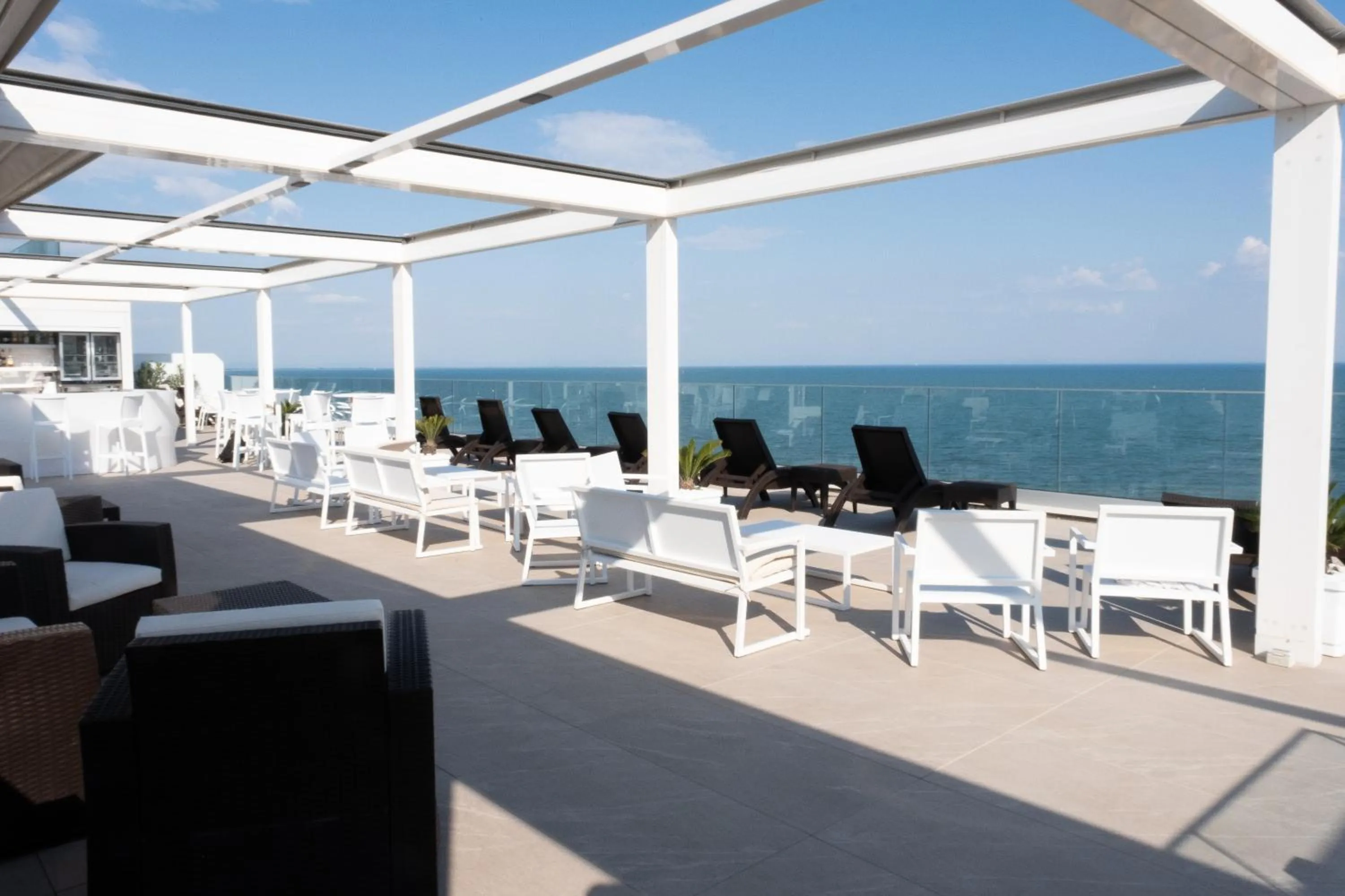 Solarium in Grande Albergo Marin