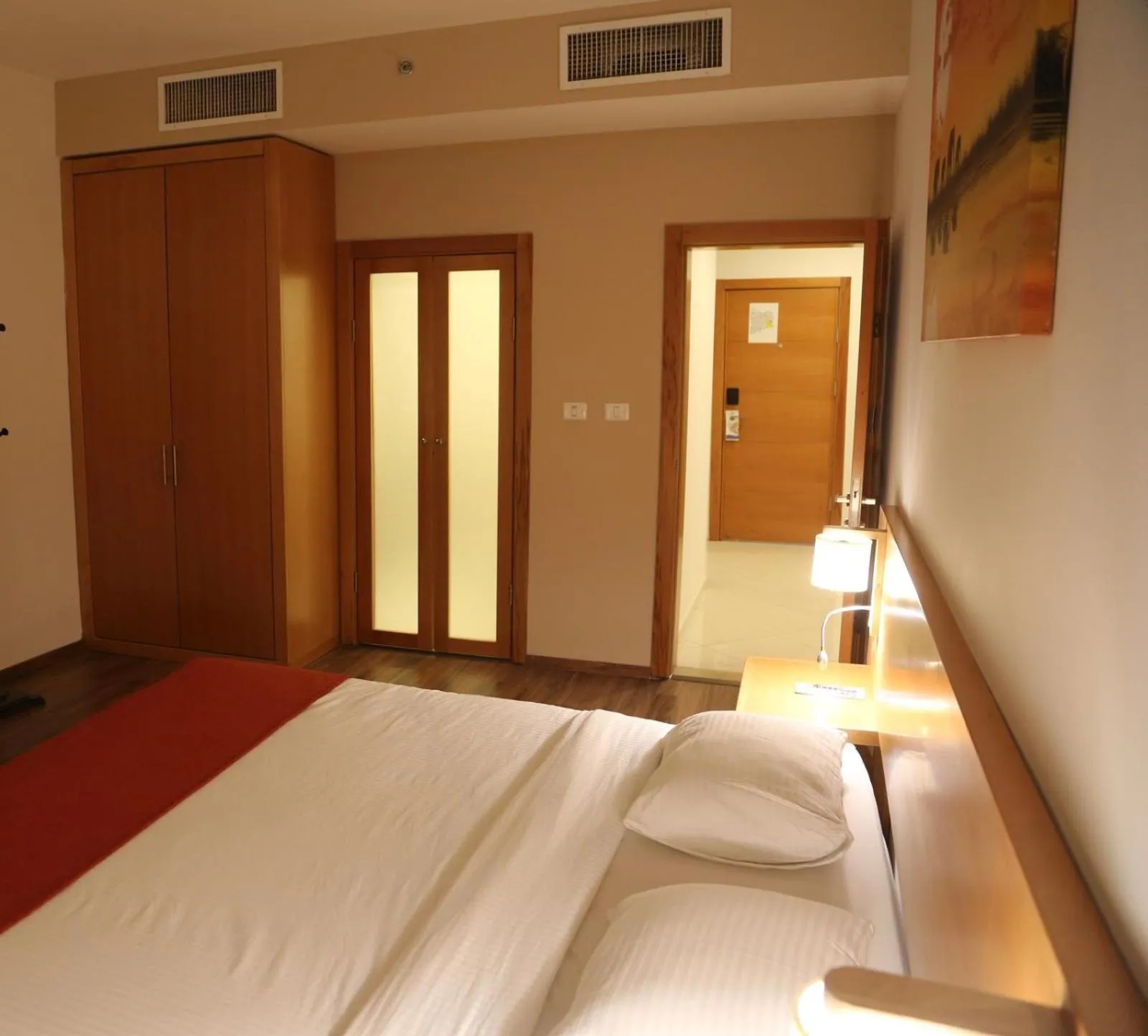 Bed in Caesar Hotel Ramallah