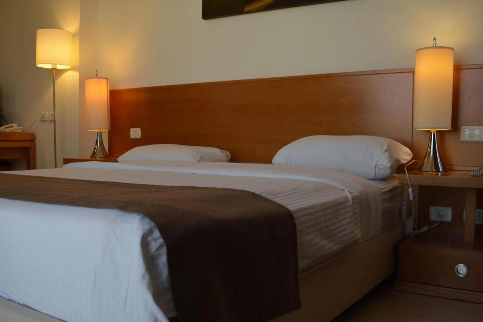 Bed in Caesar Hotel Ramallah